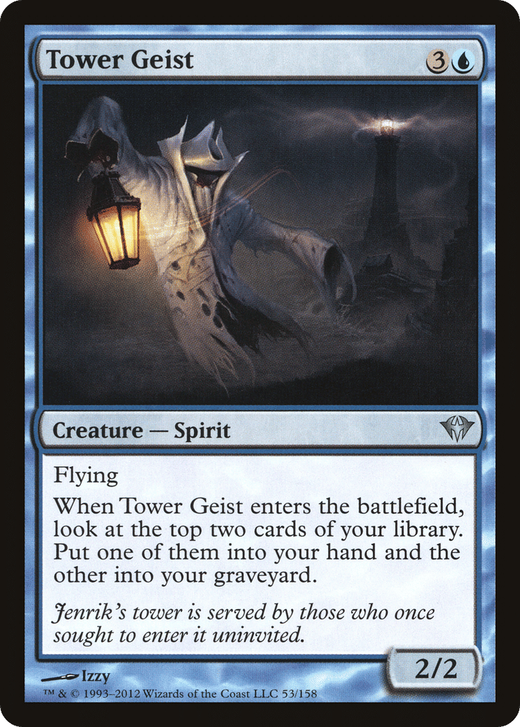 Tower Geist — Dark Ascension — Magic: The Gathering