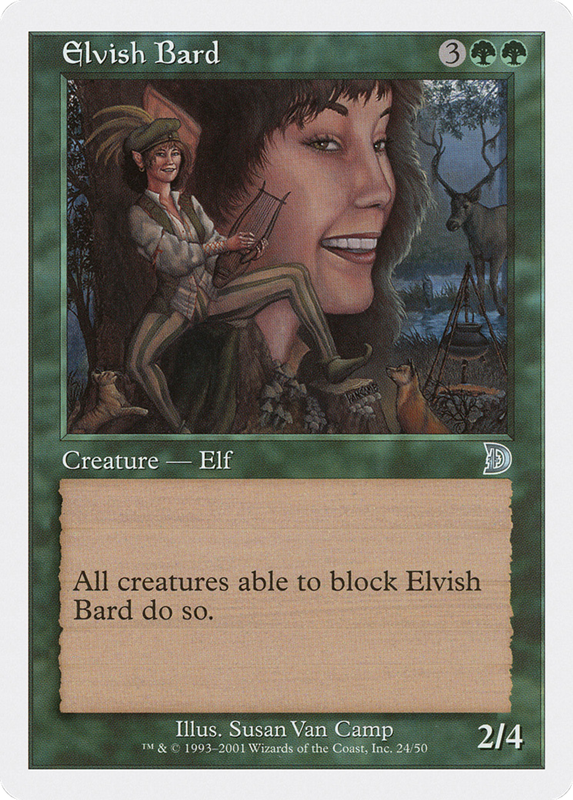 Elvish Bard — Deckmasters — Magic: The Gathering
