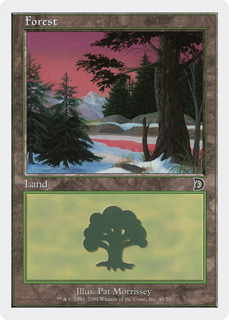 Forest — Deckmasters — Magic: The Gathering
