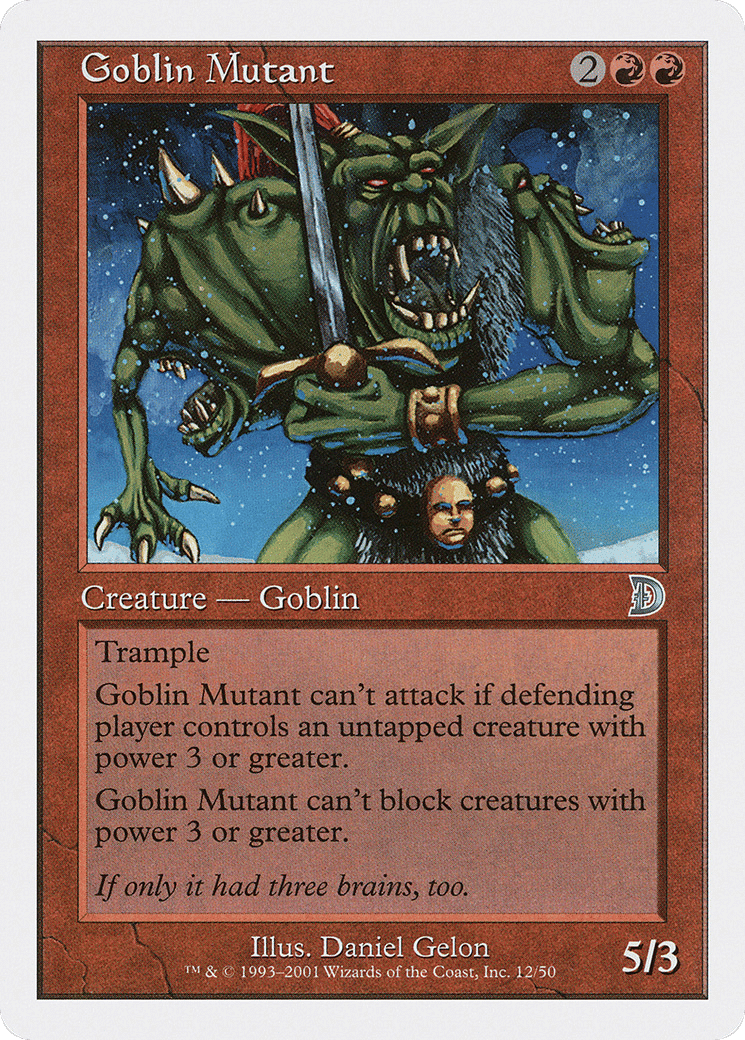 Goblin Mutant — Deckmasters — Magic: The Gathering