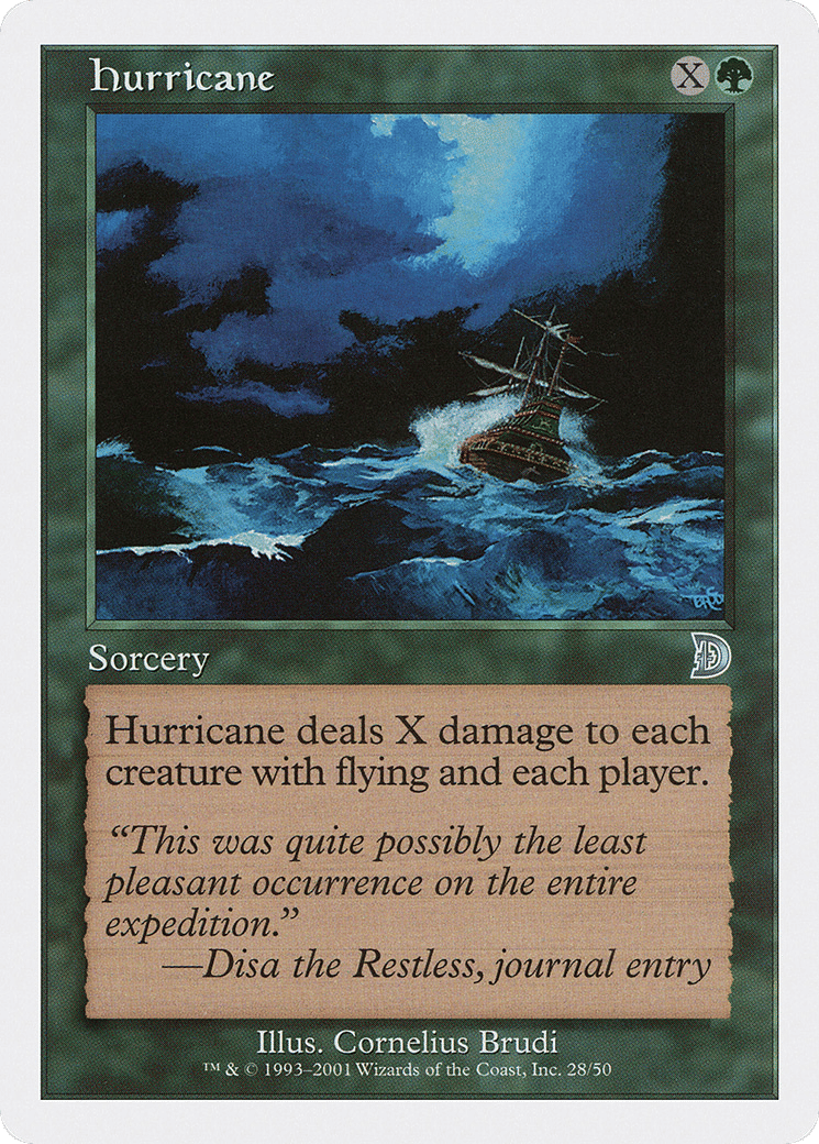 Hurricane — Deckmasters — Magic: The Gathering