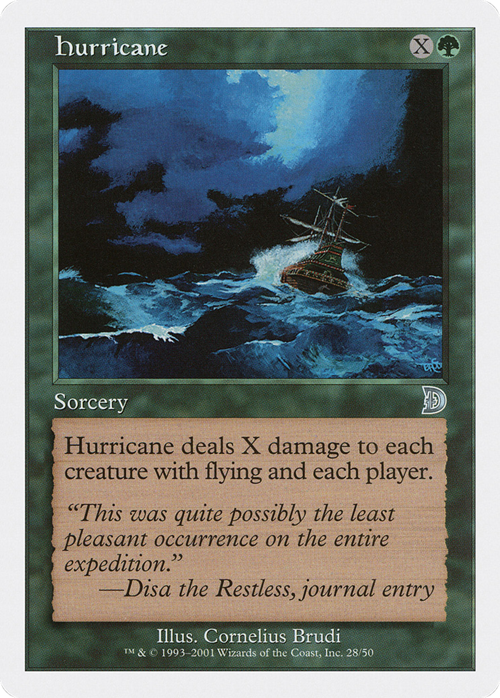 Hurricane — Deckmasters — Magic: The Gathering