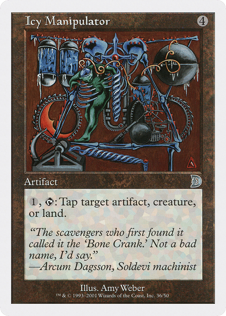 Icy Manipulator — Deckmasters — Magic: The Gathering