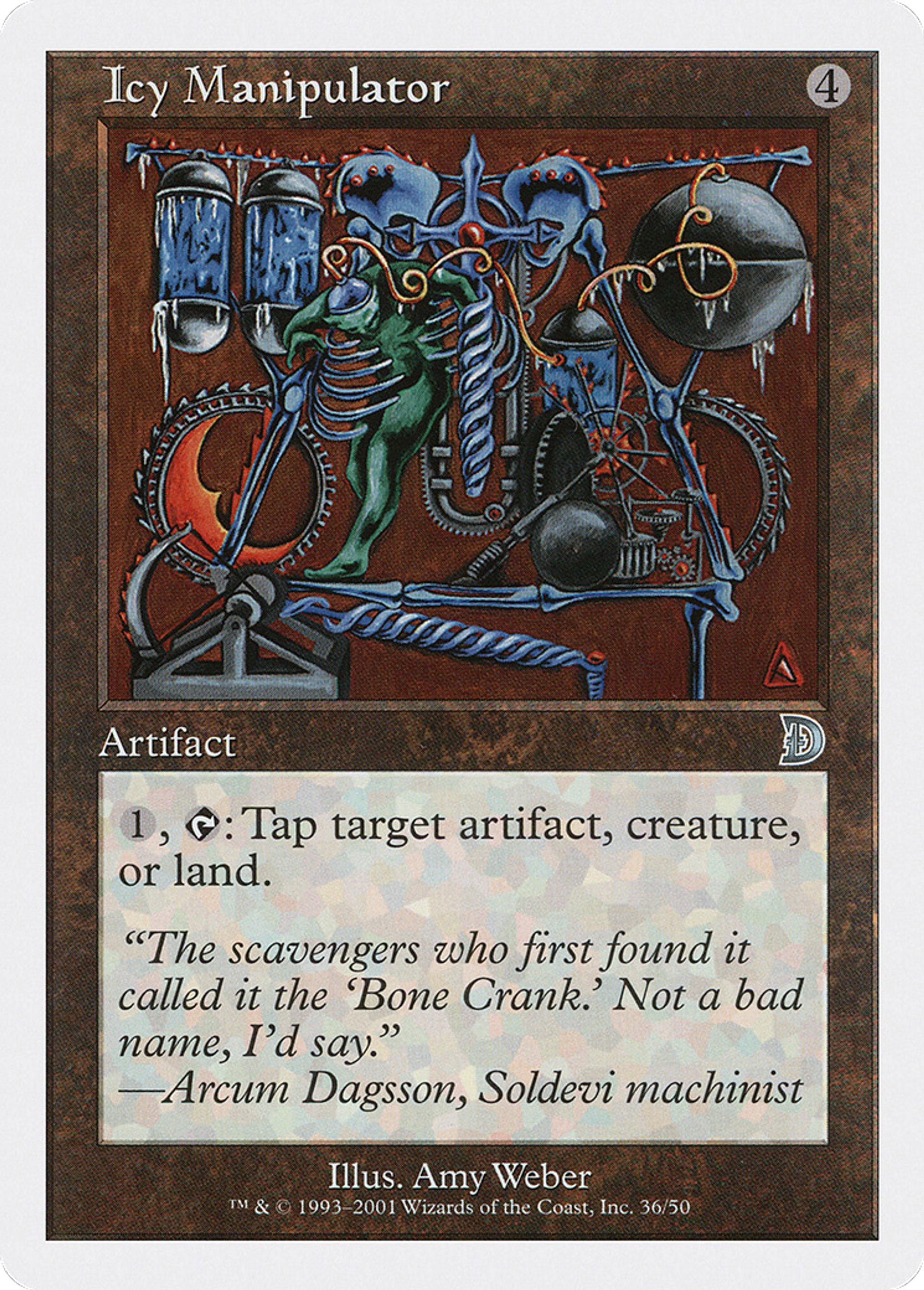 Icy Manipulator — Deckmasters — Magic: The Gathering