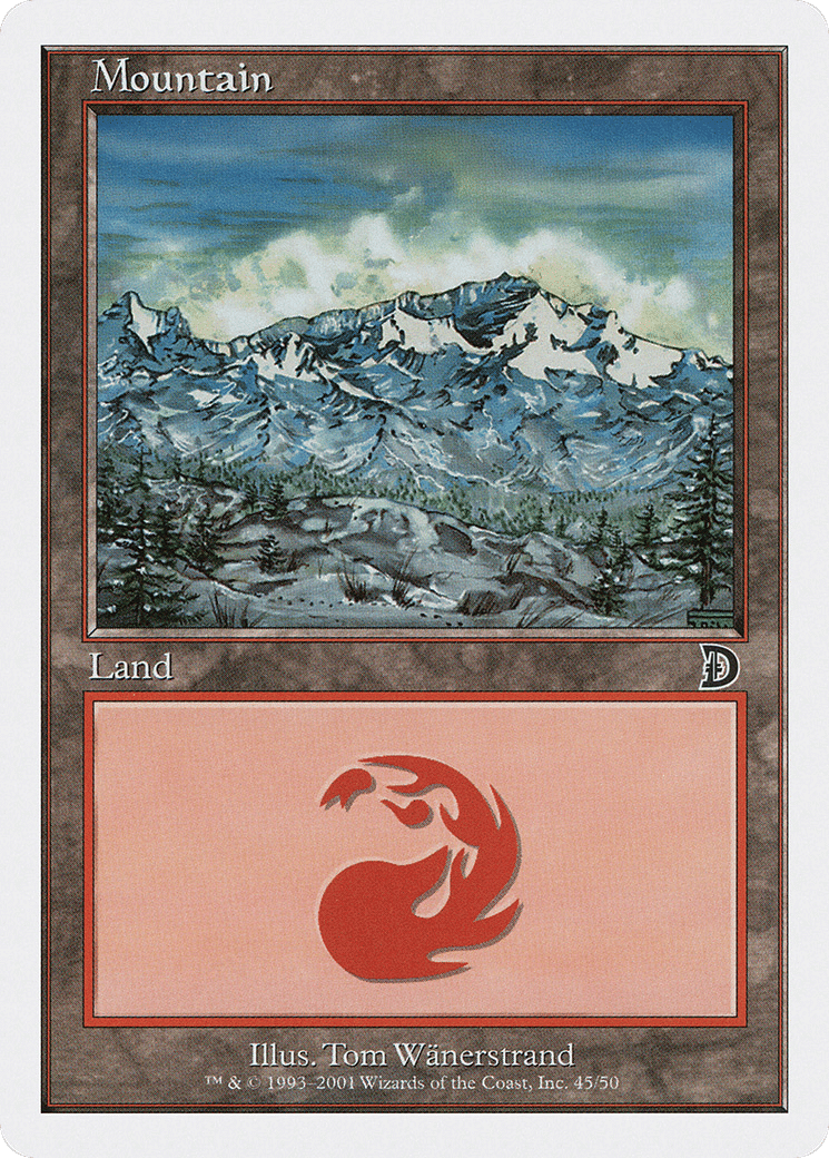 Mountain — Deckmasters — Magic: The Gathering