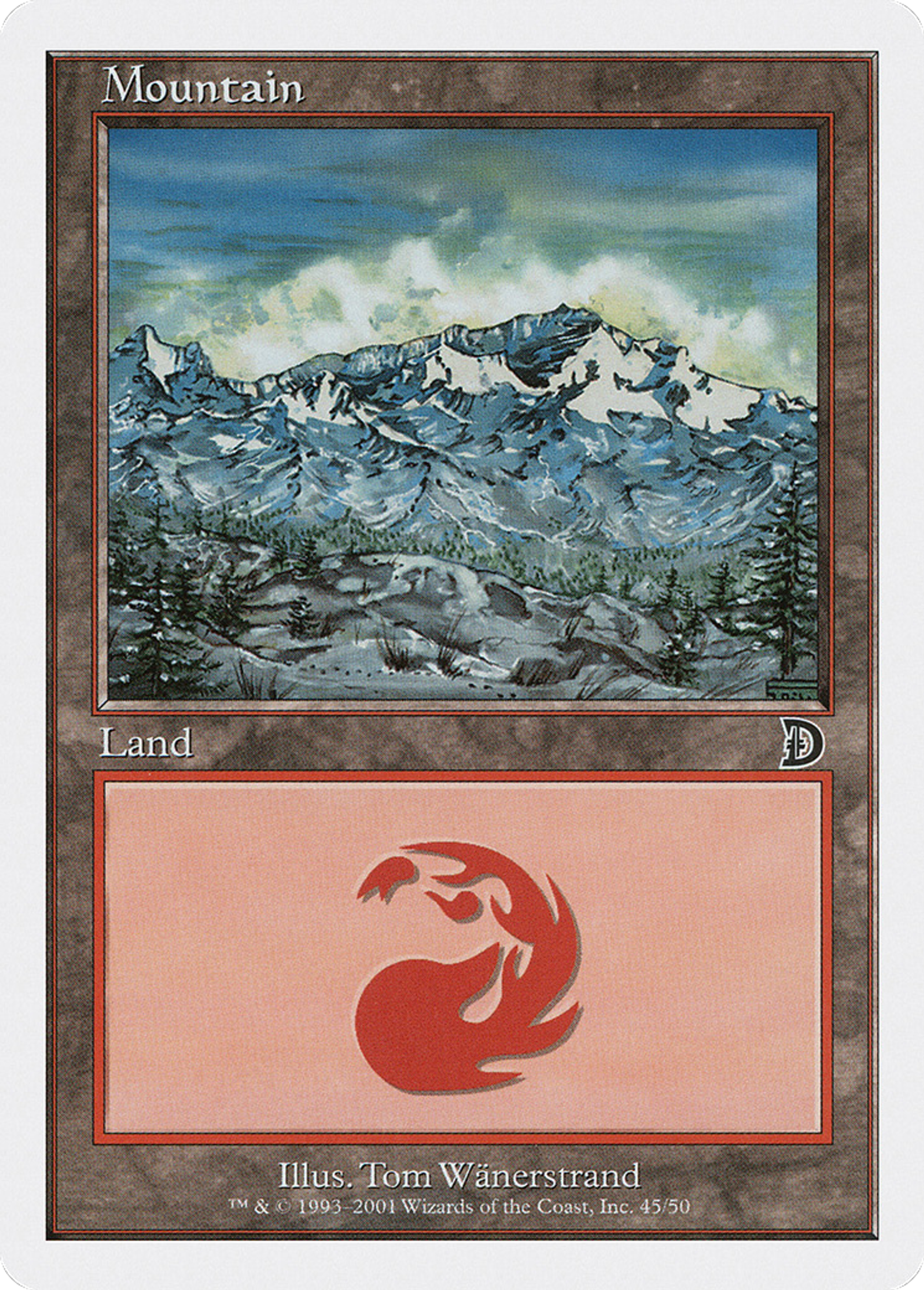 Mountain — Deckmasters — Magic: The Gathering
