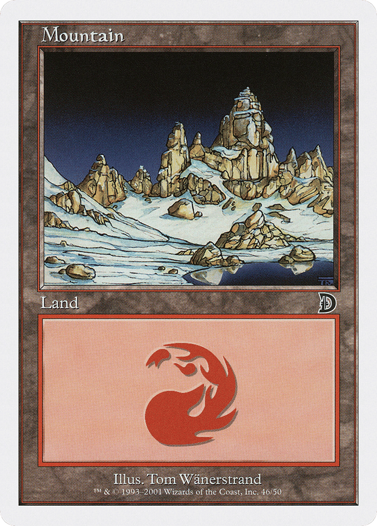 Mountain — Deckmasters — Magic: The Gathering