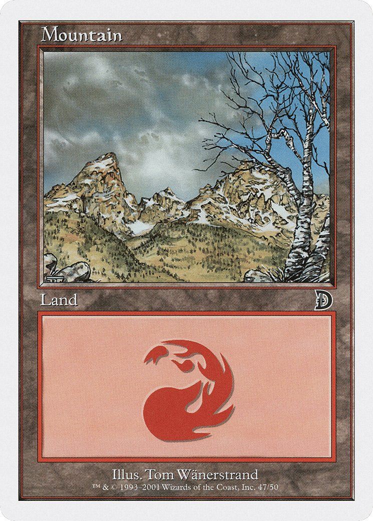 Mountain — Deckmasters — Magic: The Gathering
