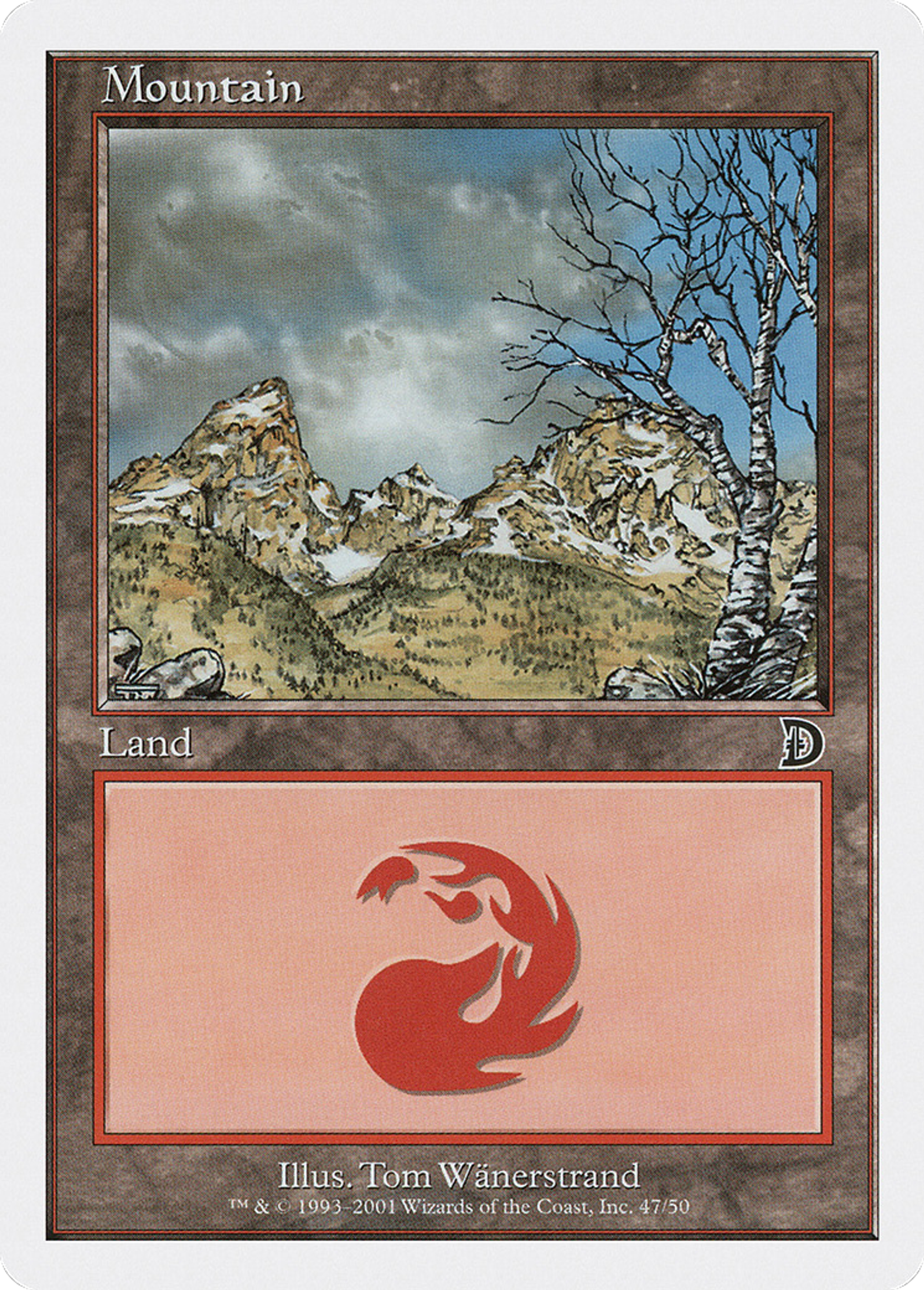 Mountain — Deckmasters — Magic: The Gathering
