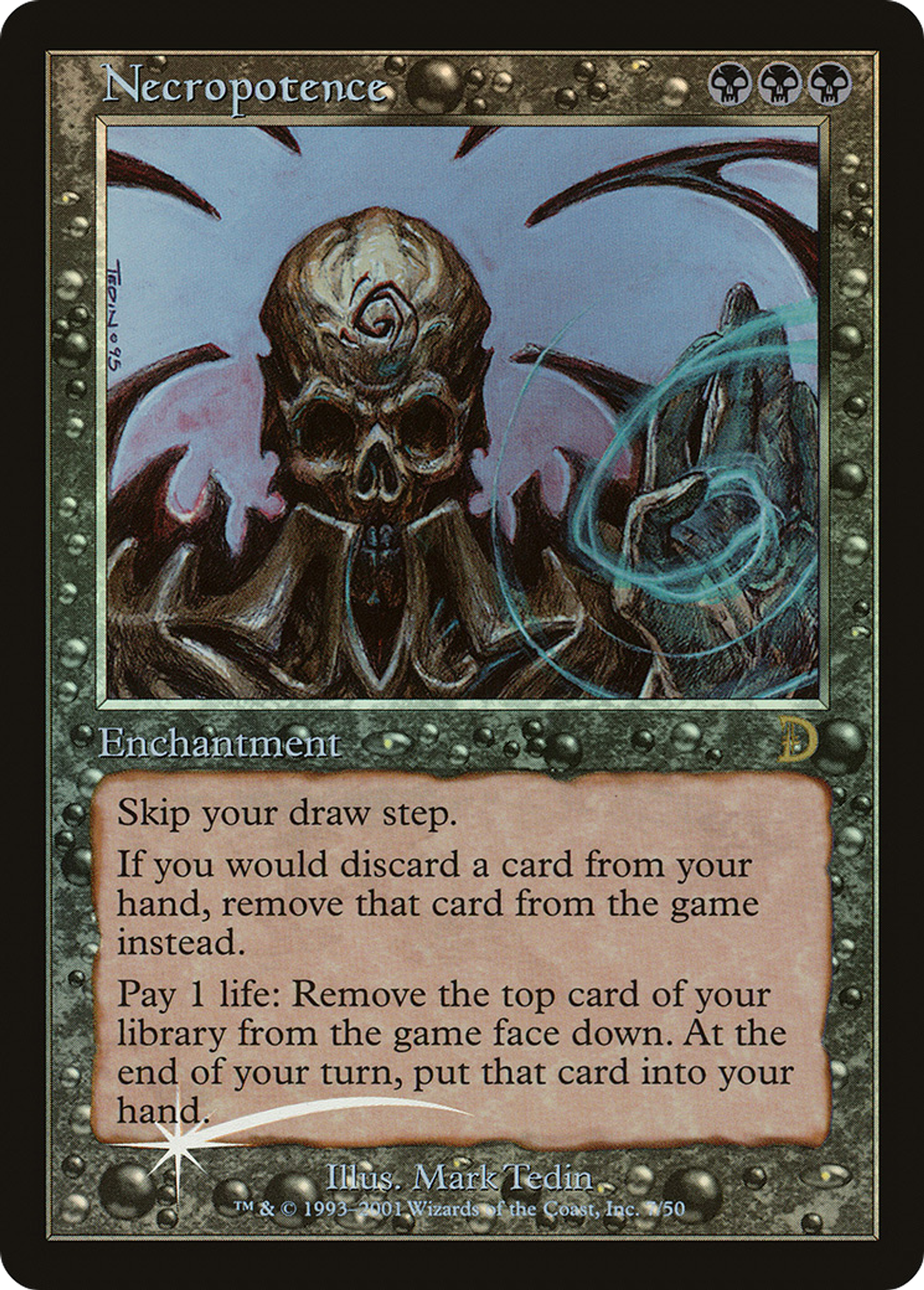 Necropotence — Deckmasters — Magic: The Gathering