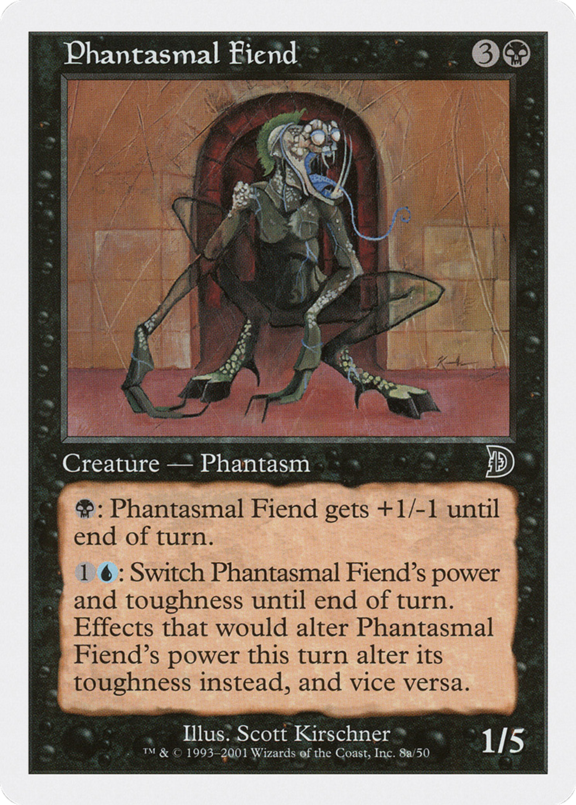 Phantasmal Fiend — Deckmasters — Magic: The Gathering