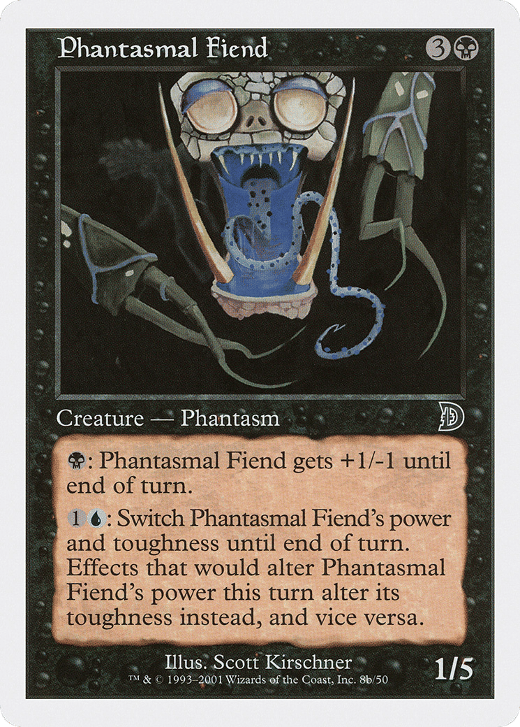 Phantasmal Fiend — Deckmasters — Magic: The Gathering