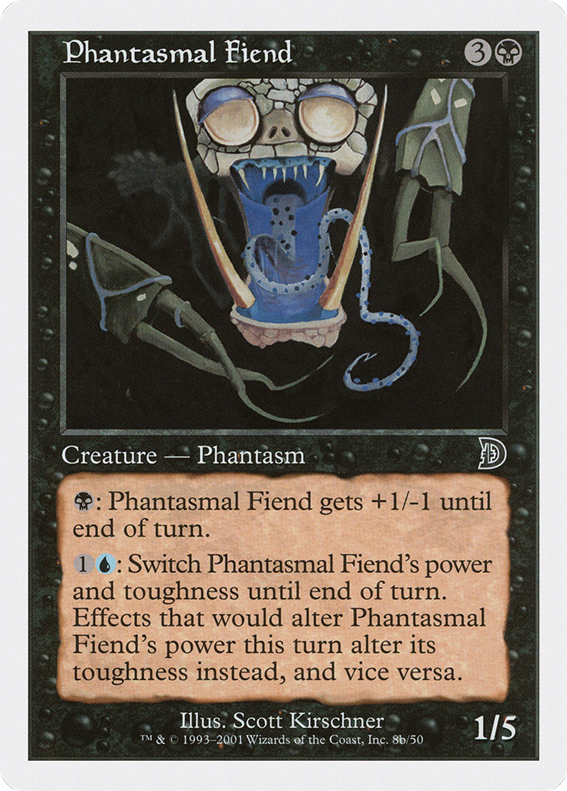 Phantasmal Fiend — Deckmasters — Magic: The Gathering