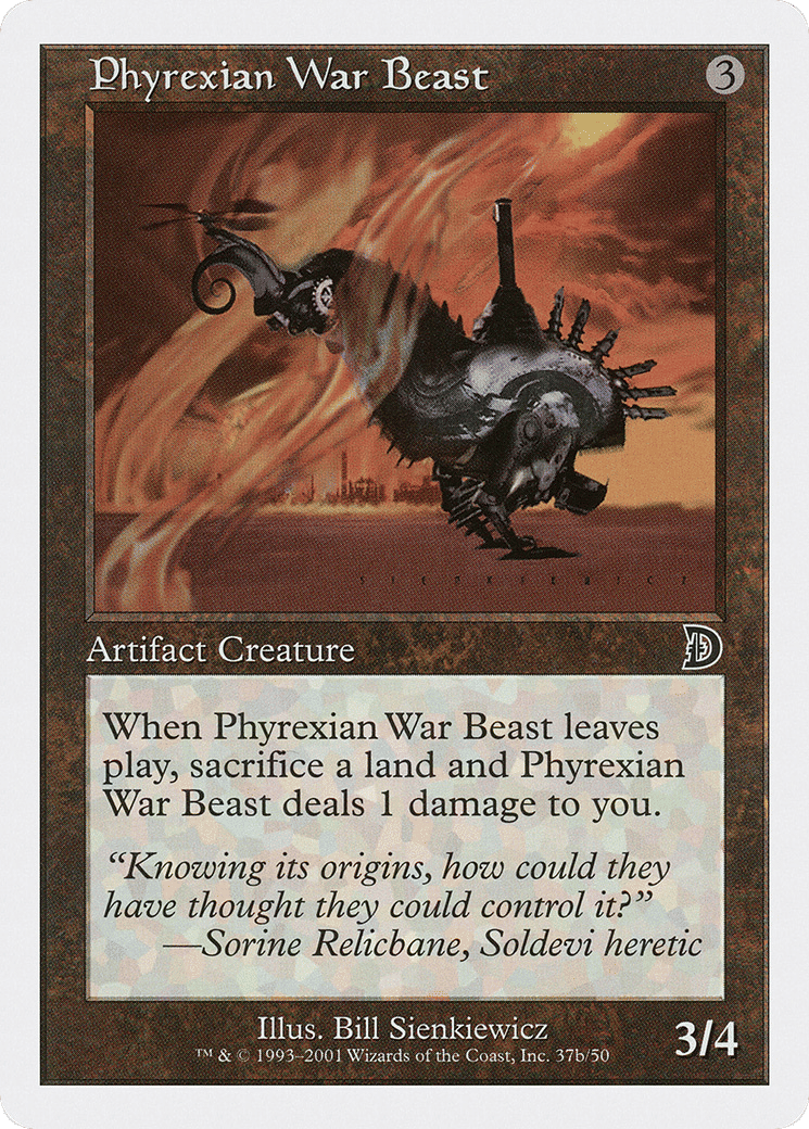 Phyrexian War Beast — Deckmasters — Magic: The Gathering