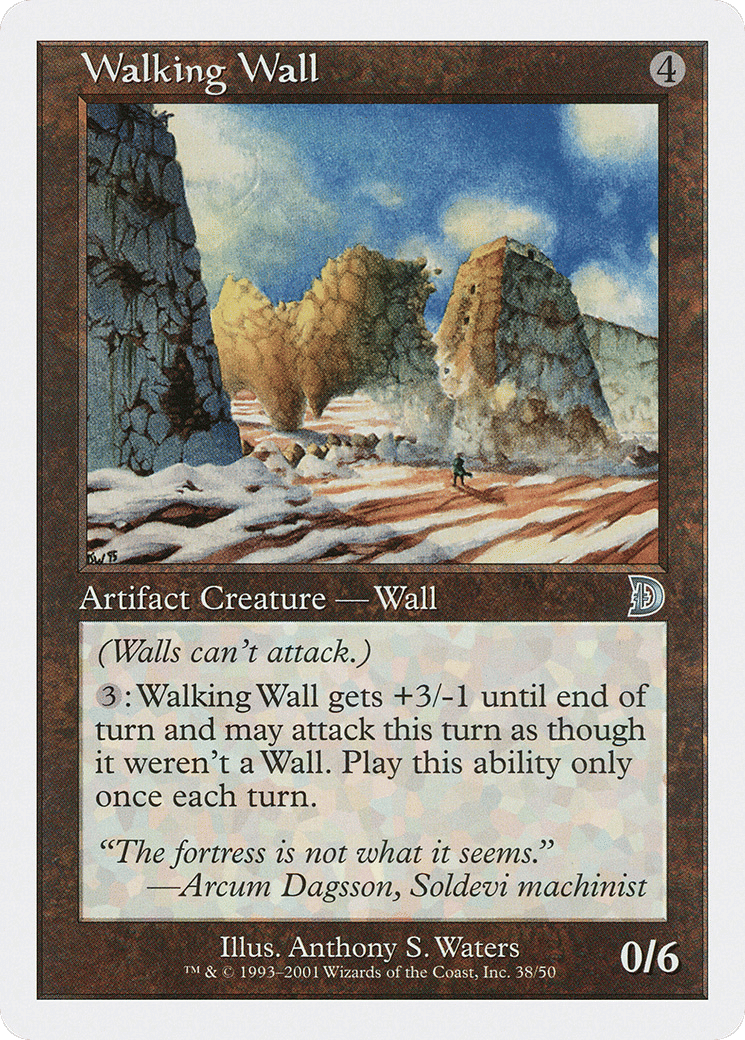 Walking Wall — Deckmasters — Magic: The Gathering