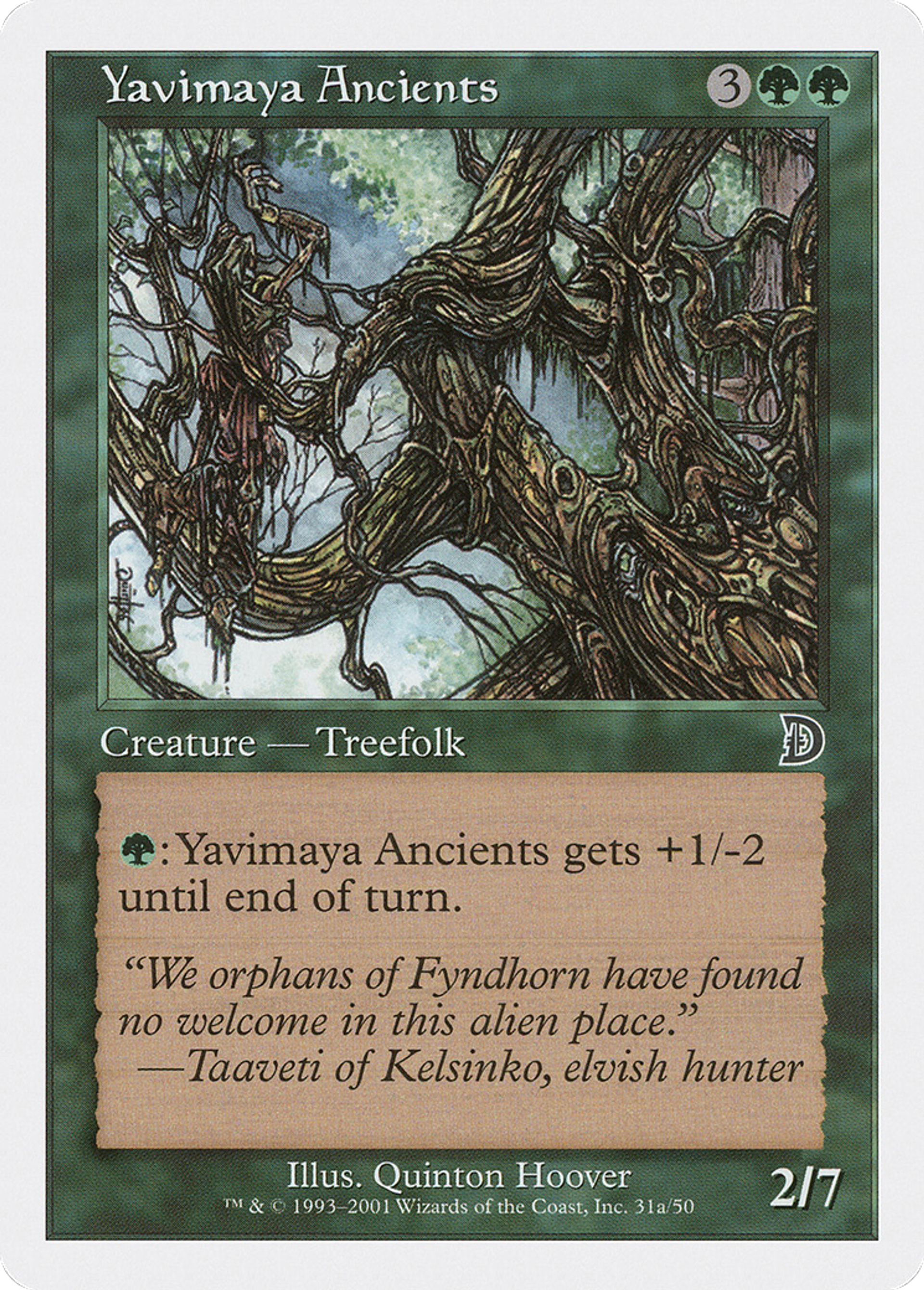 Yavimaya Ancients — Deckmasters — Magic: The Gathering