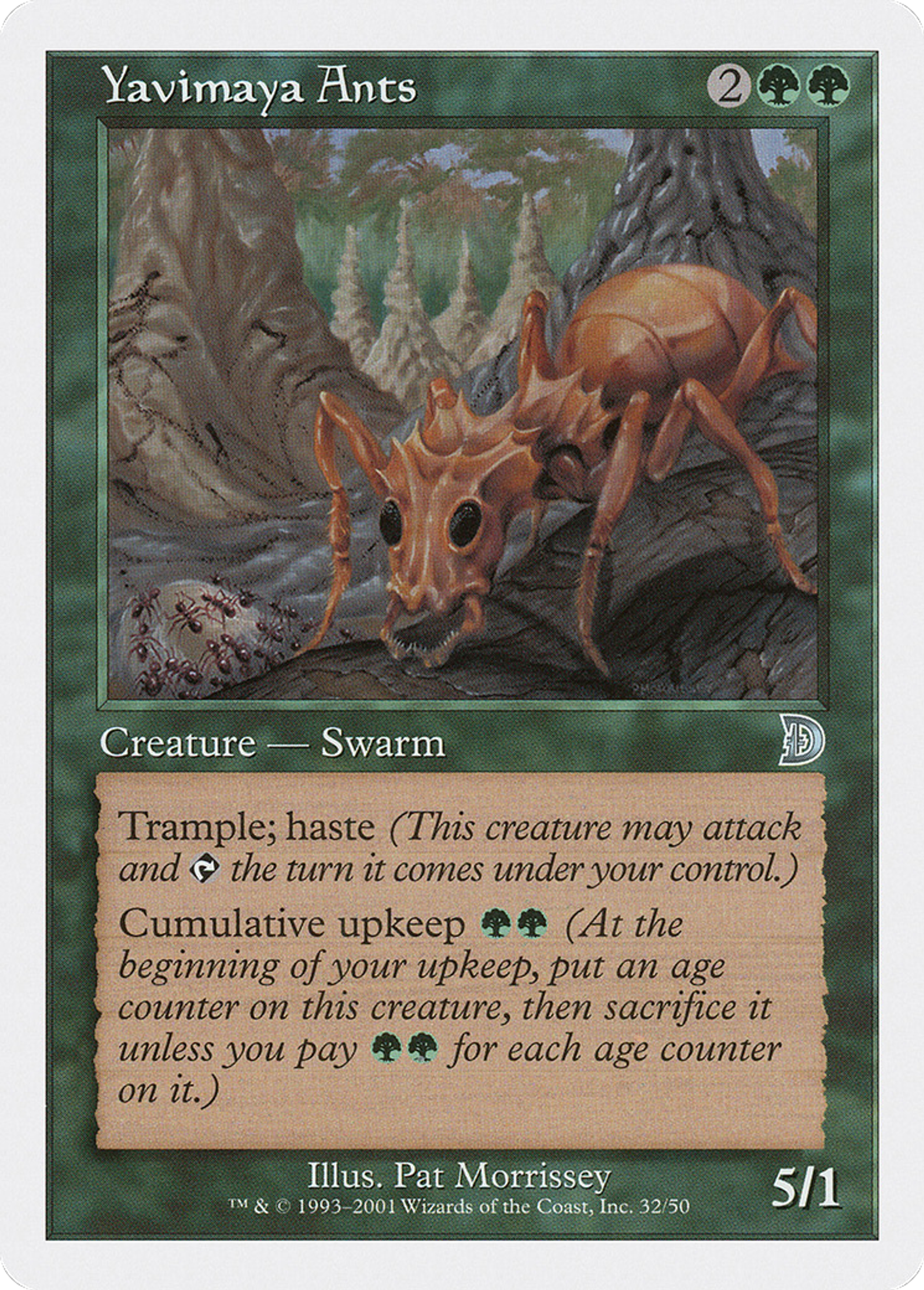 Yavimaya Ants — Deckmasters — Magic: The Gathering