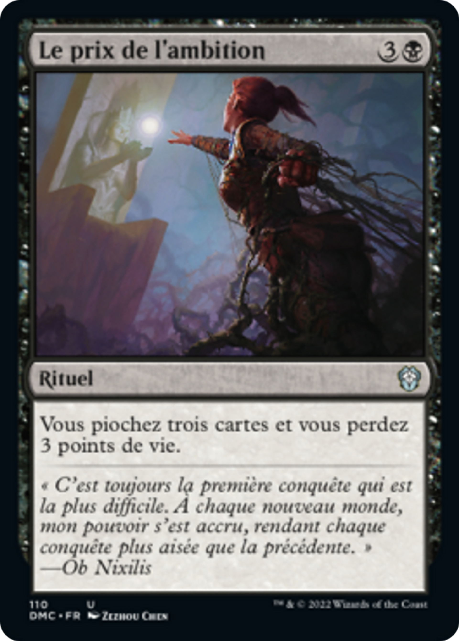 Le prix de l'ambition — Dominaria United Commander — Magic: The Gathering