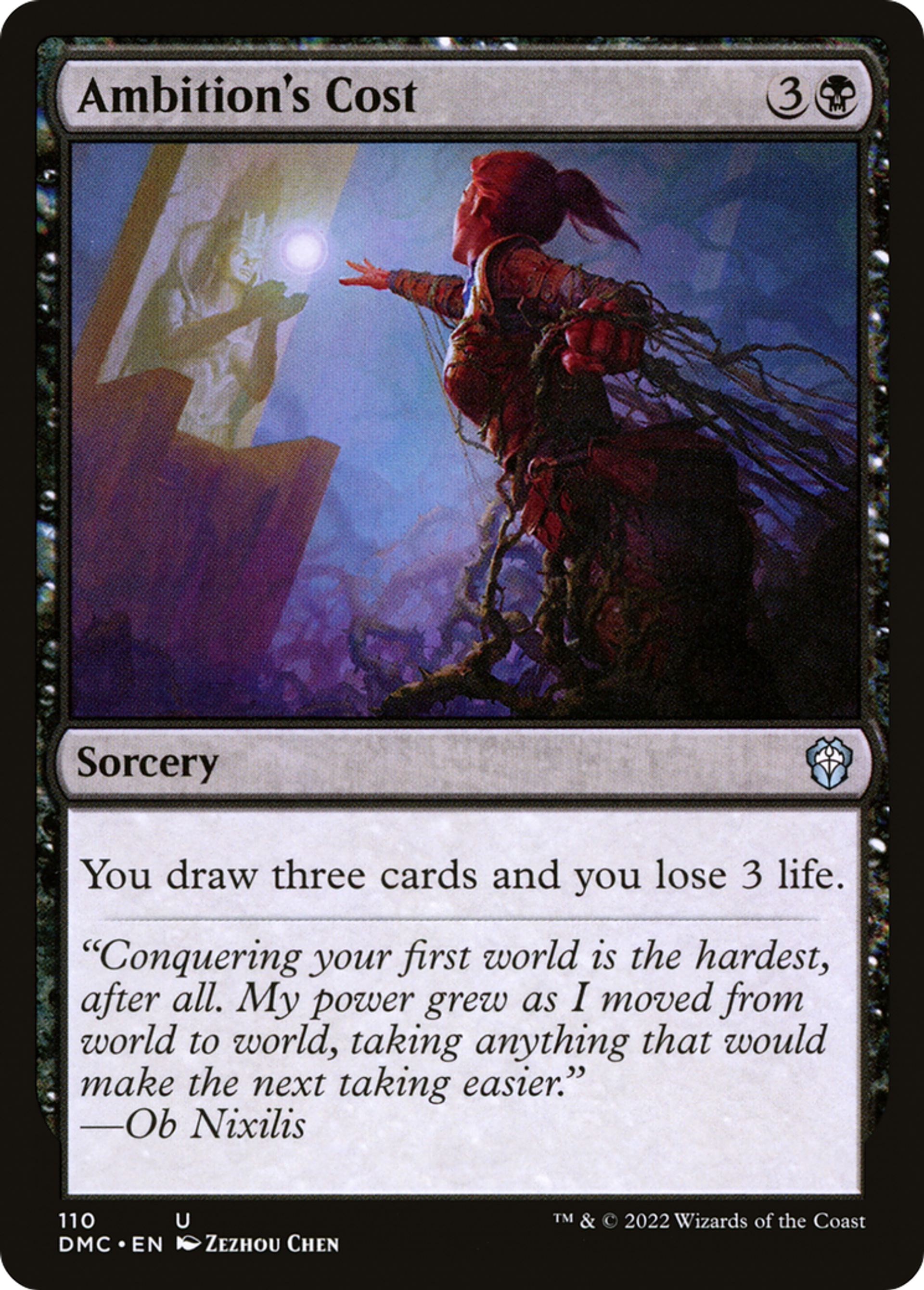 Ambition's Cost — Dominaria United Commander — Magic: The Gathering
