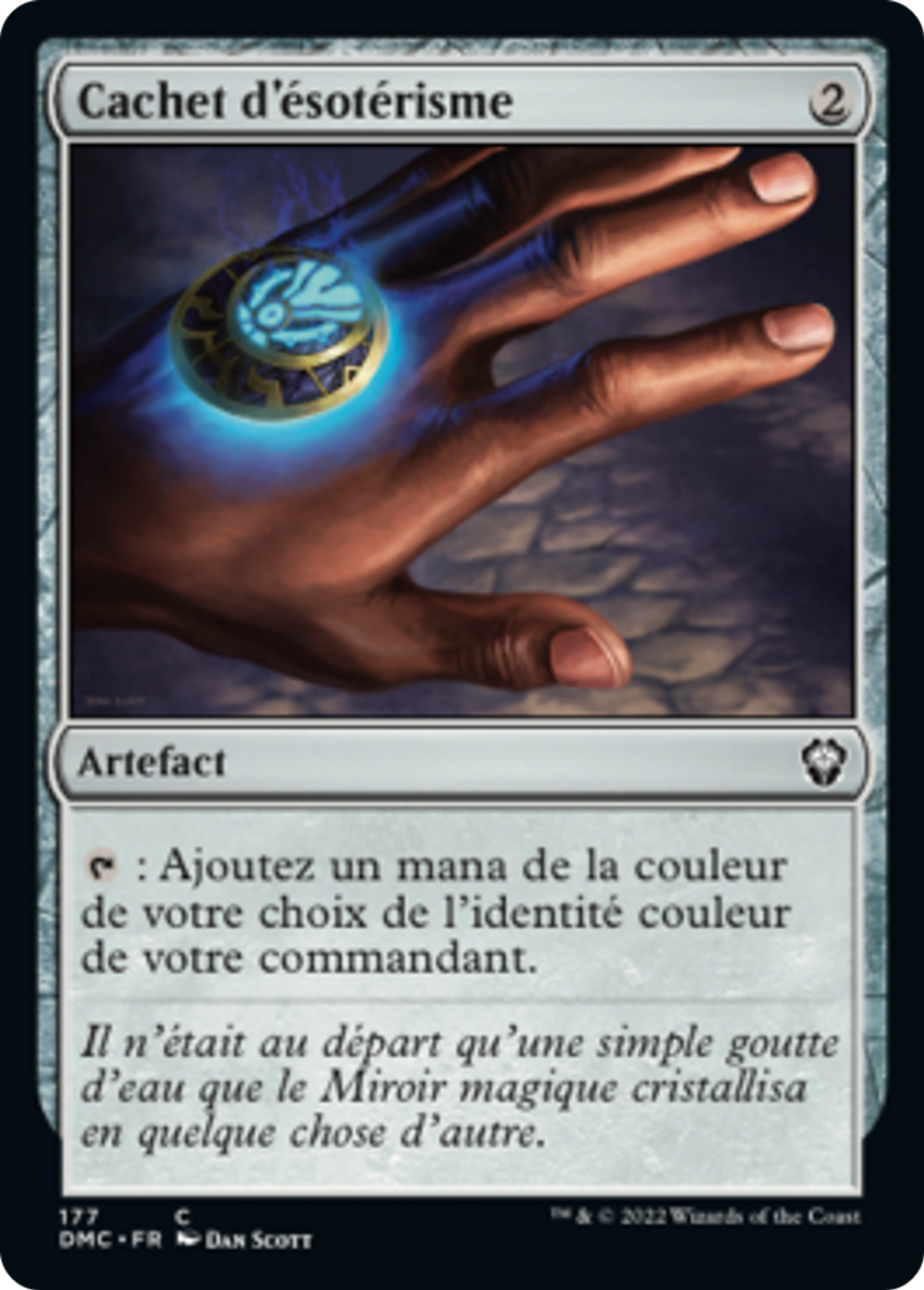 Cachet d'ésotérisme — Dominaria United Commander — Magic: The Gathering