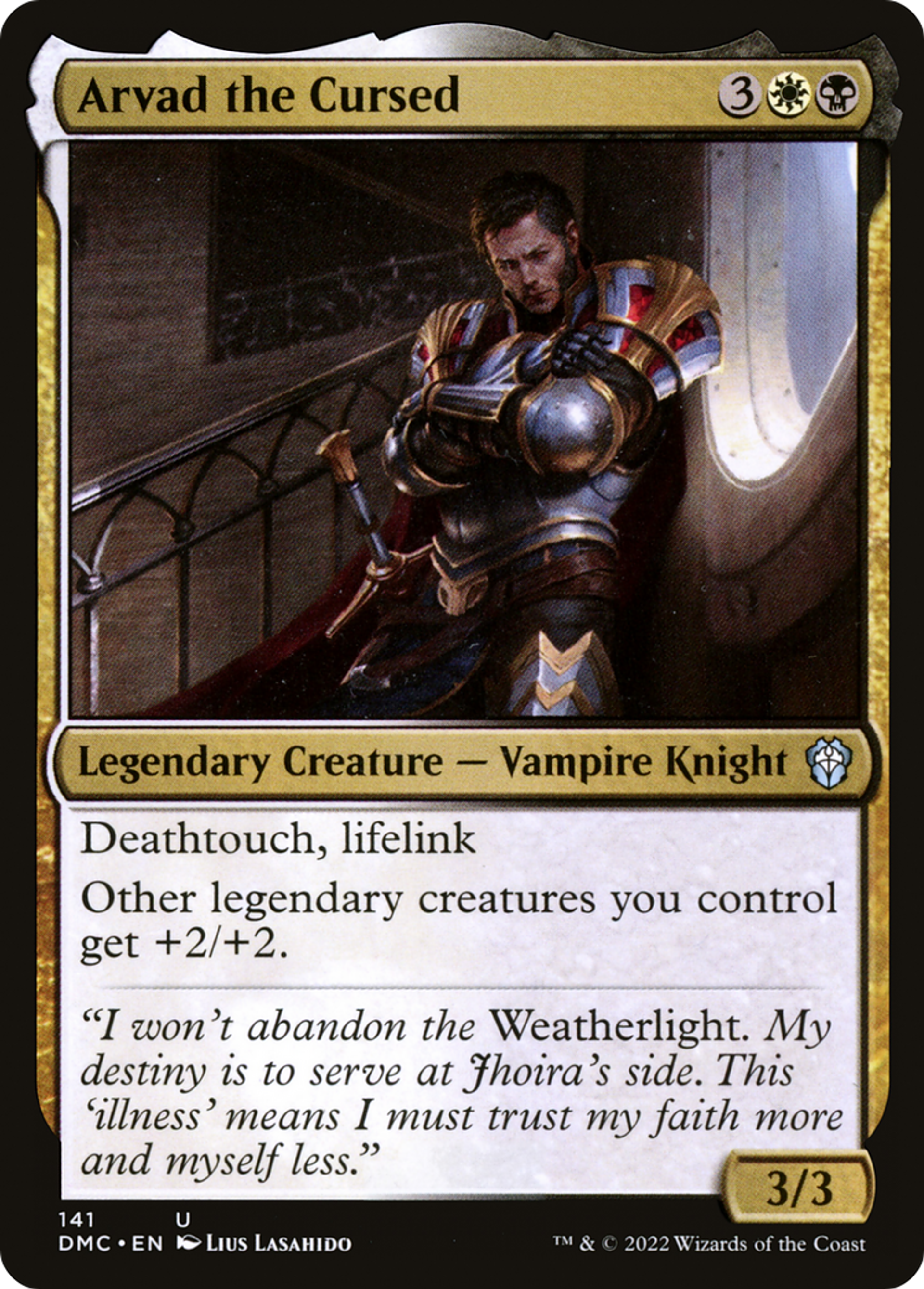 Arvad the Cursed — Dominaria United Commander — Magic: The Gathering