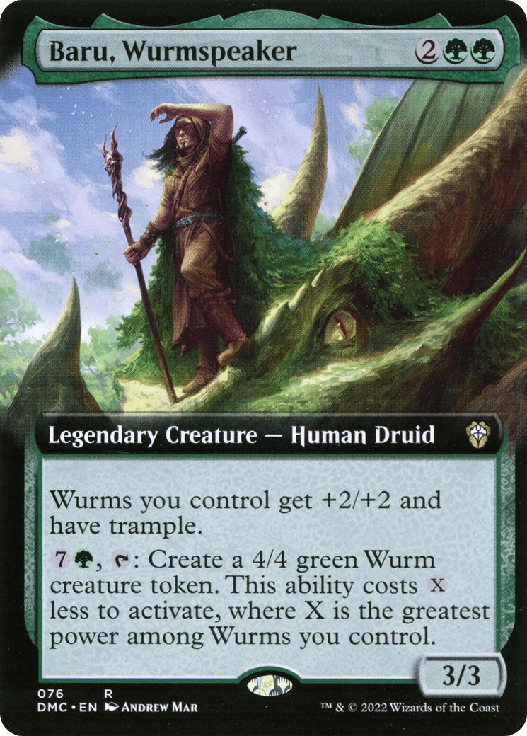 Baru, Wurmspeaker — Dominaria United Commander — Magic: The Gathering