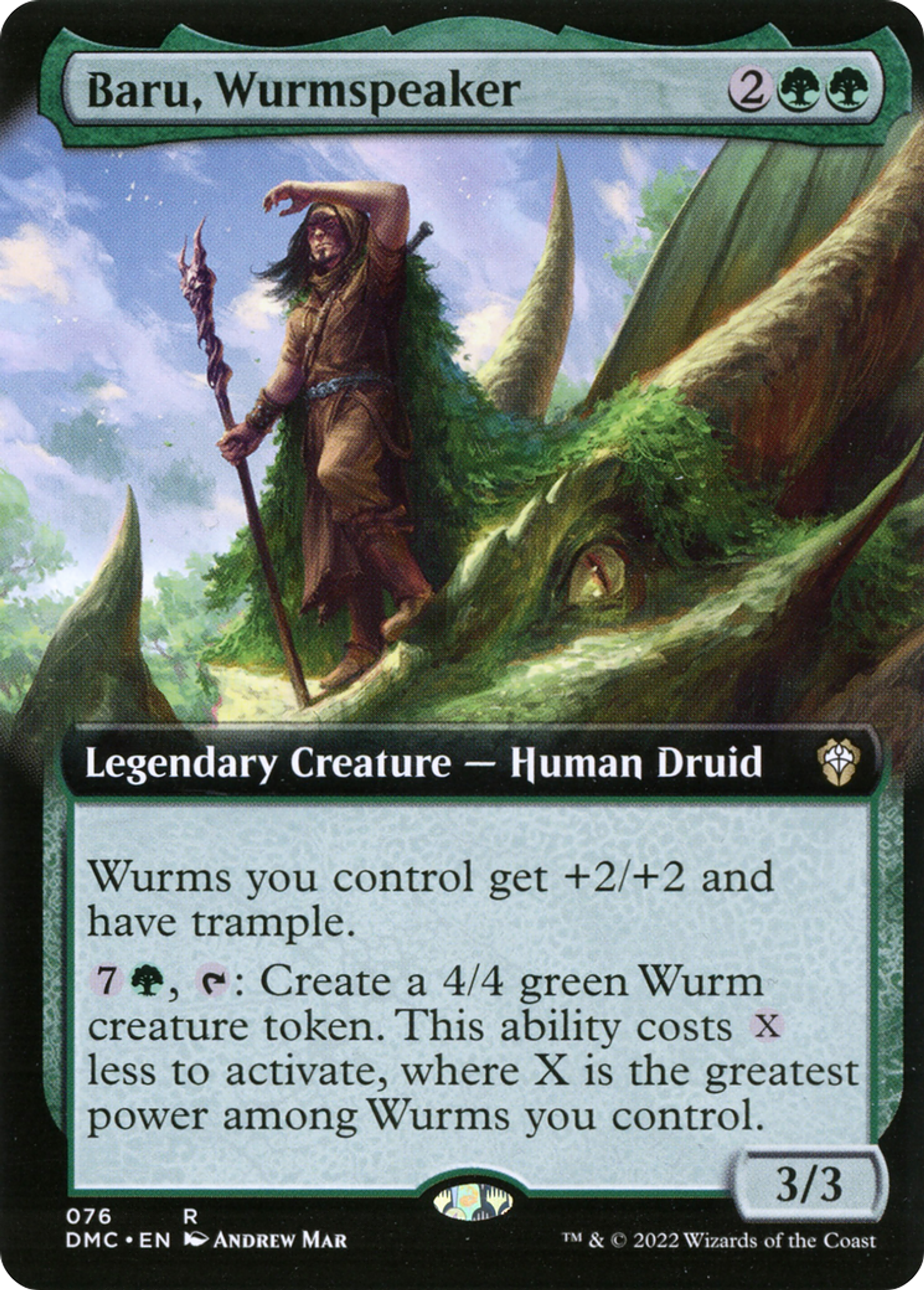 Baru, Wurmspeaker — Dominaria United Commander — Magic: The Gathering
