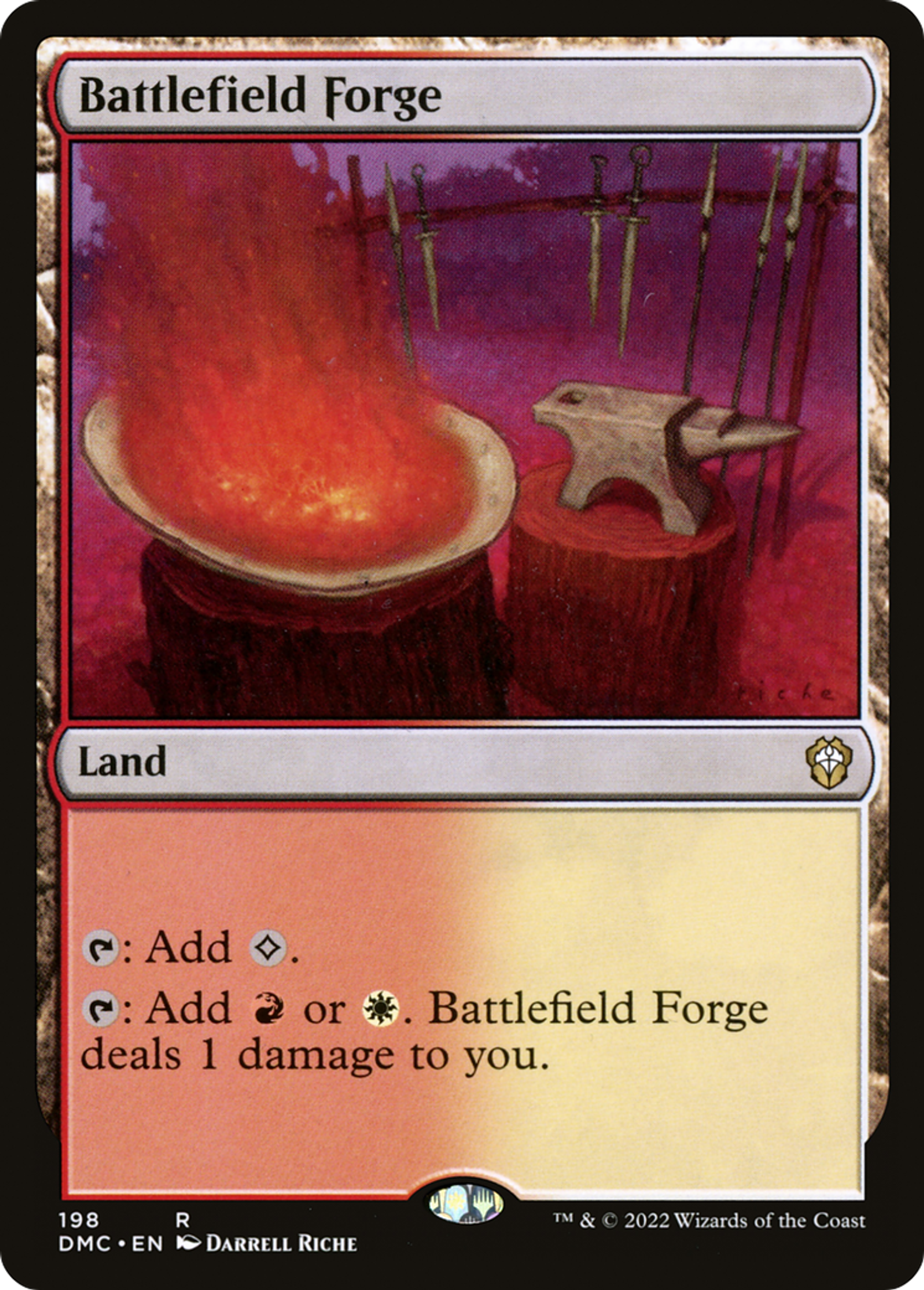 Battlefield Forge — Dominaria United Commander — Magic: The Gathering