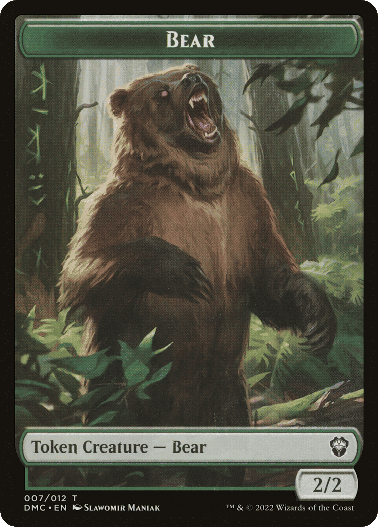 Bear — Dominaria United Commander — Magic: The Gathering