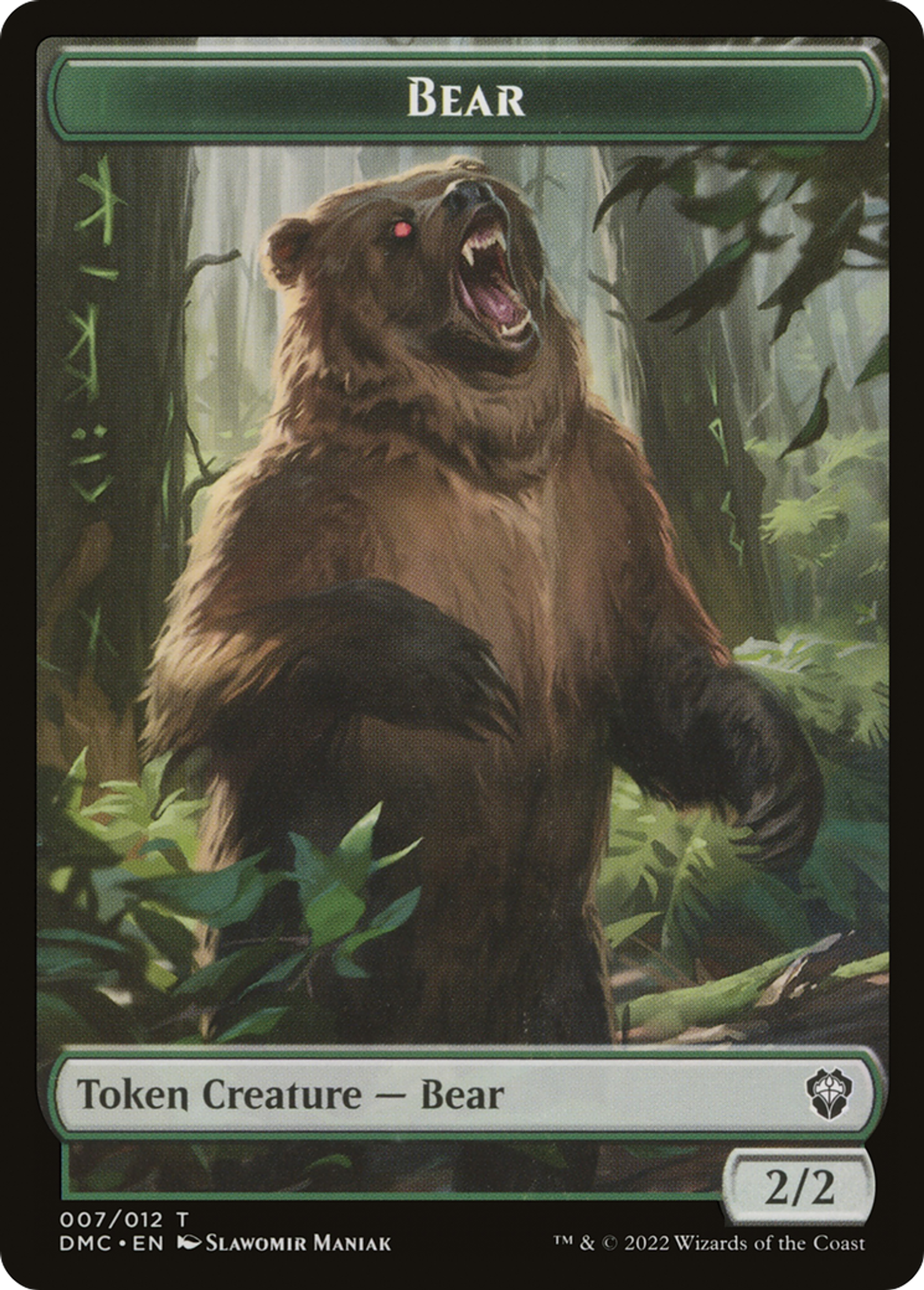 Bear — Dominaria United Commander — Magic: The Gathering