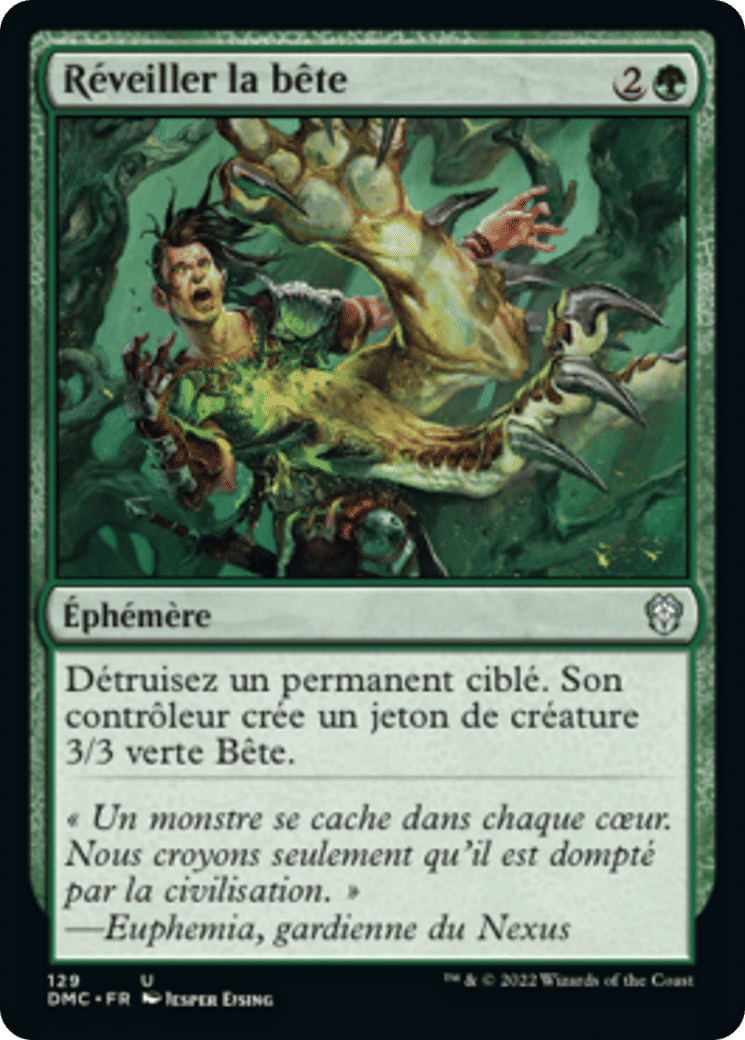 Réveiller la bête — Dominaria United Commander — Magic: The Gathering