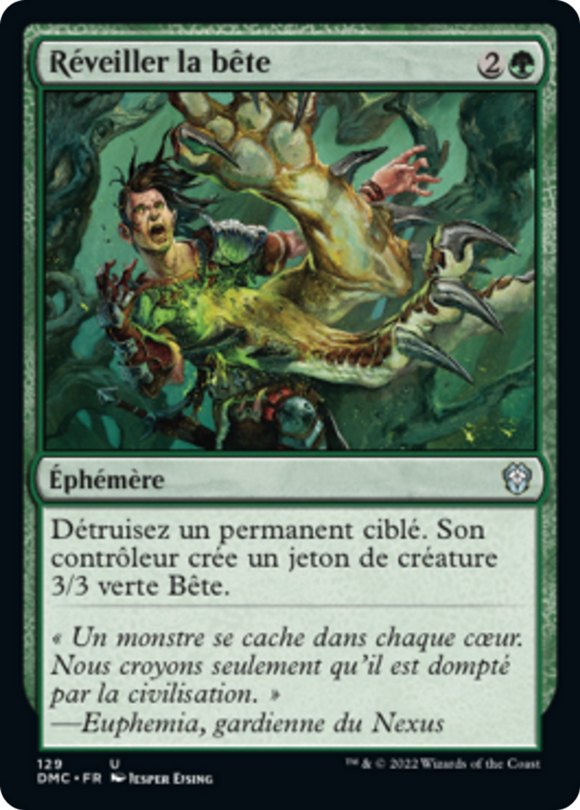 Réveiller la bête — Dominaria United Commander — Magic: The Gathering