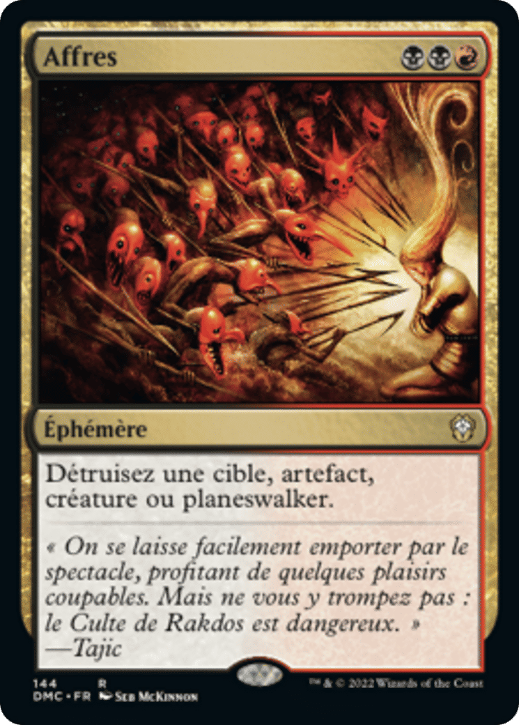 Affres — Dominaria United Commander — Magic: The Gathering