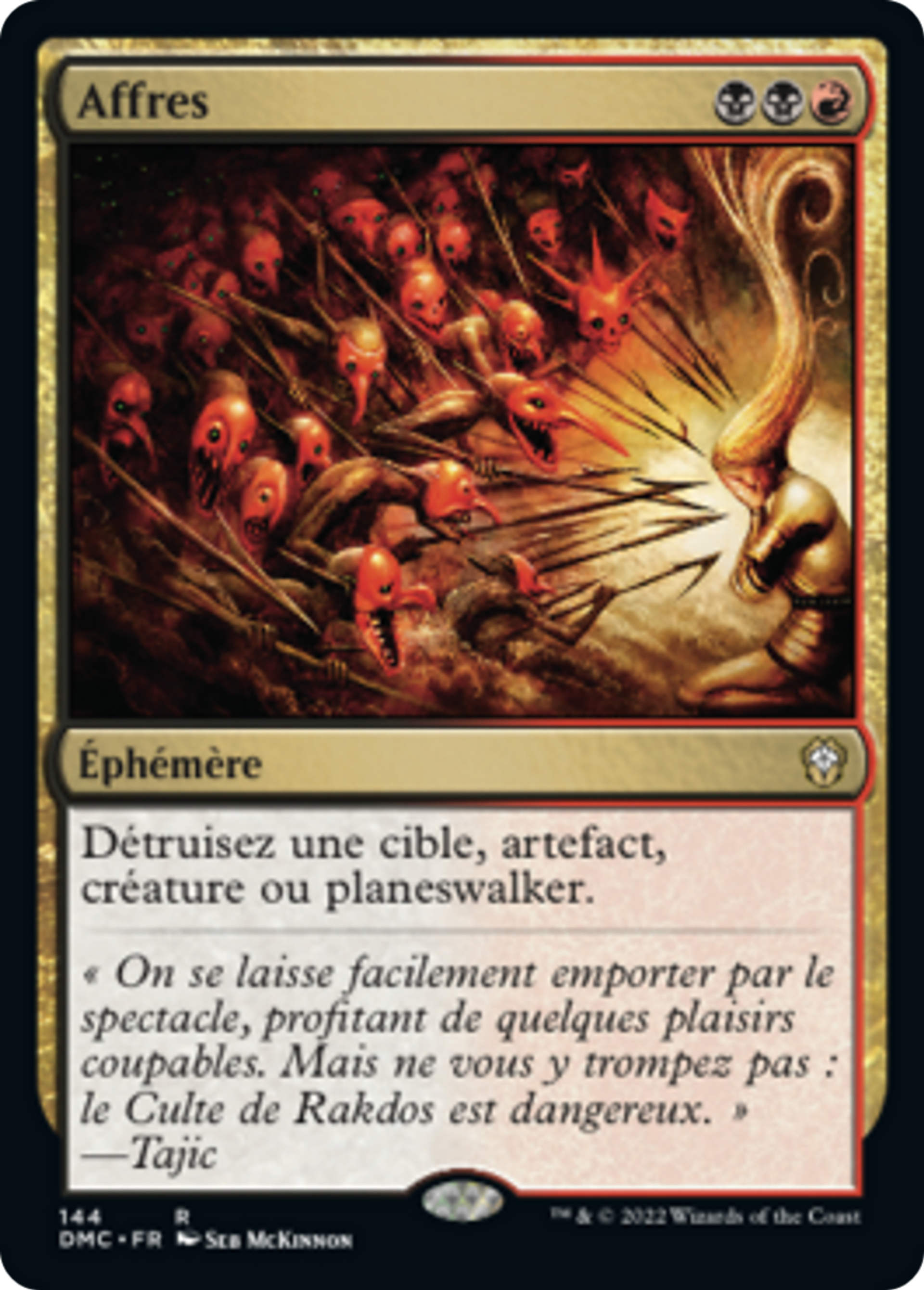 Affres — Dominaria United Commander — Magic: The Gathering