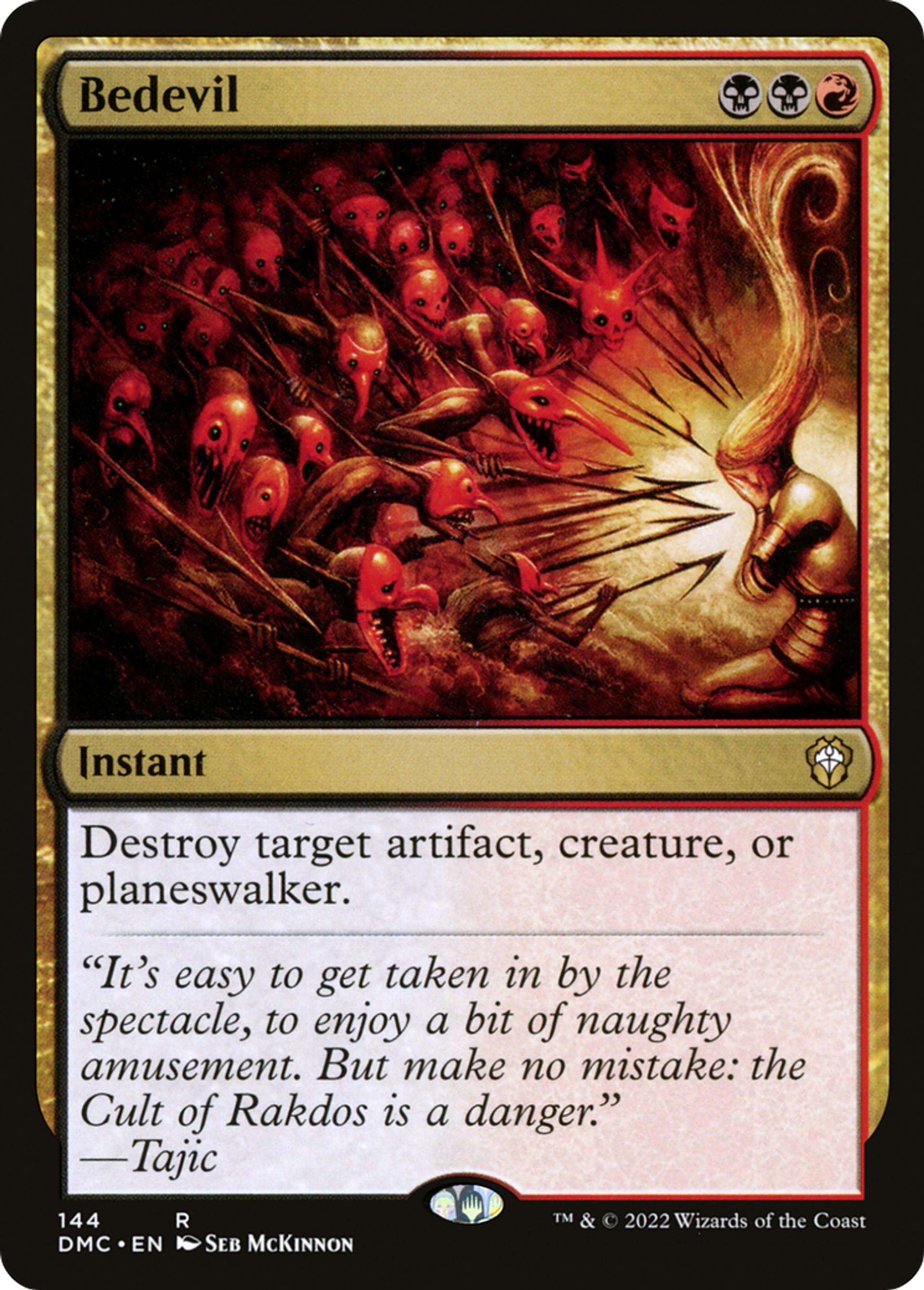 Bedevil — Dominaria United Commander — Magic: The Gathering