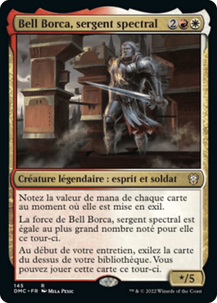 Bell Borca, sergent spectral — Dominaria United Commander — Magic: The Gathering