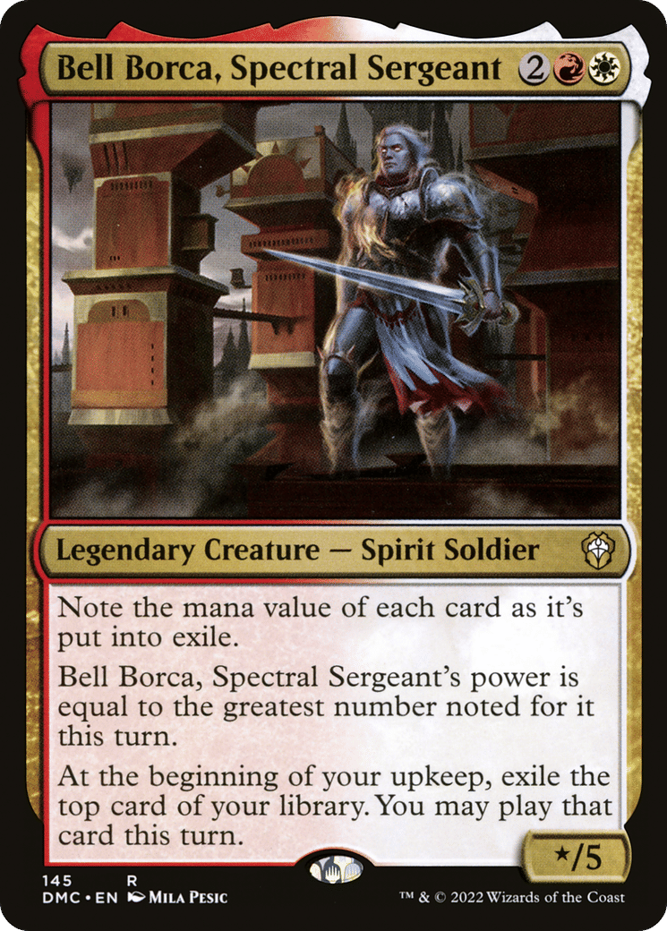 Bell Borca, Spectral Sergeant — Dominaria United Commander — Magic: The Gathering