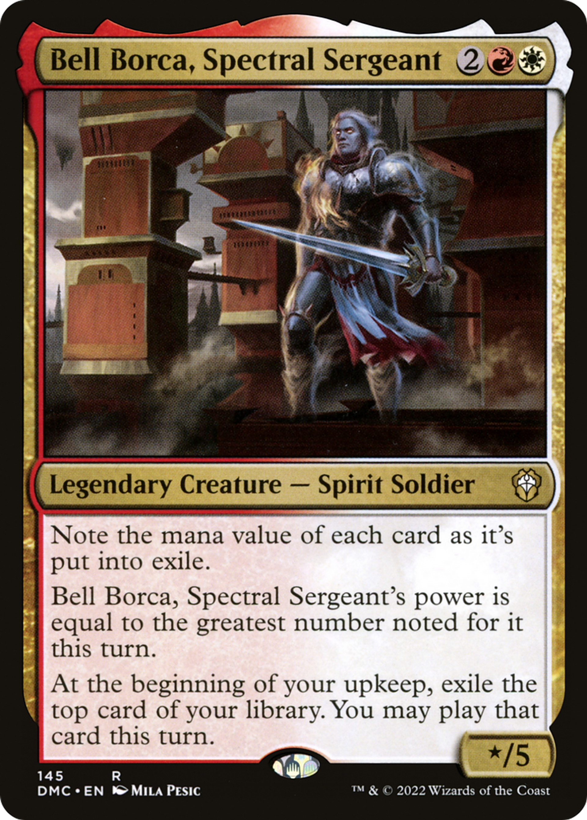 Bell Borca, Spectral Sergeant — Dominaria United Commander — Magic: The Gathering