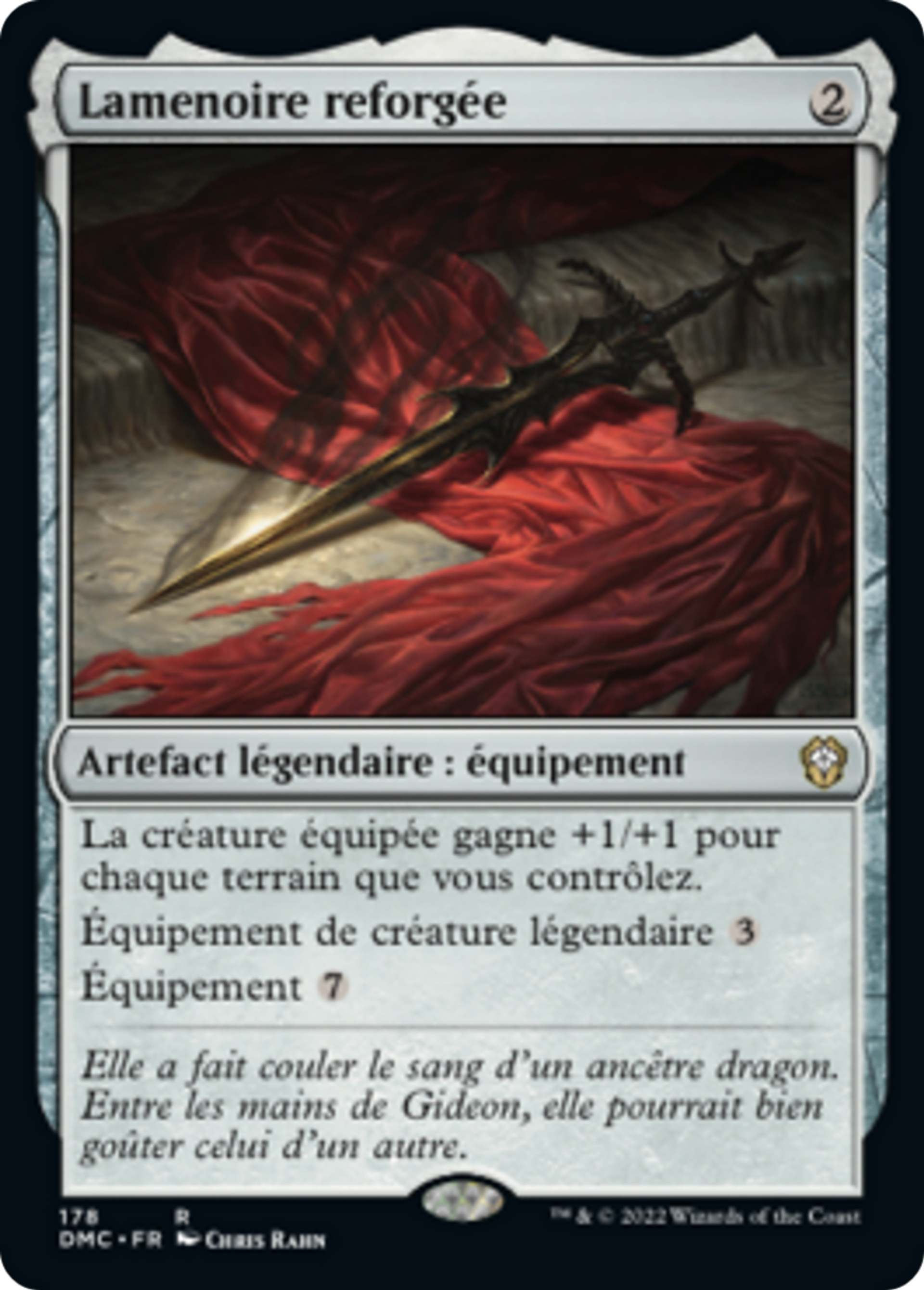 Lamenoire reforgée — Dominaria United Commander — Magic: The Gathering