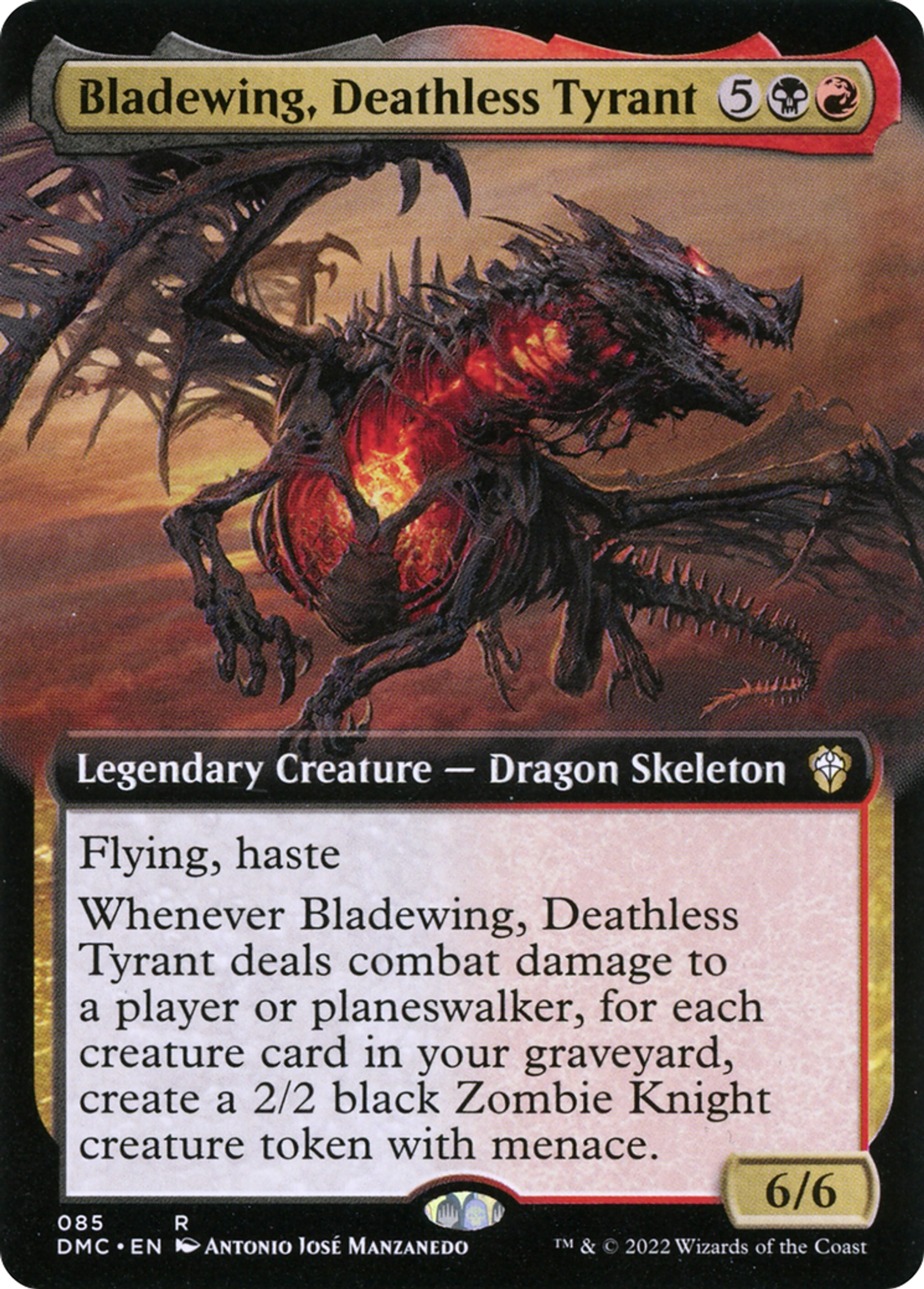 Bladewing, Deathless Tyrant — Dominaria United Commander — Magic: The Gathering