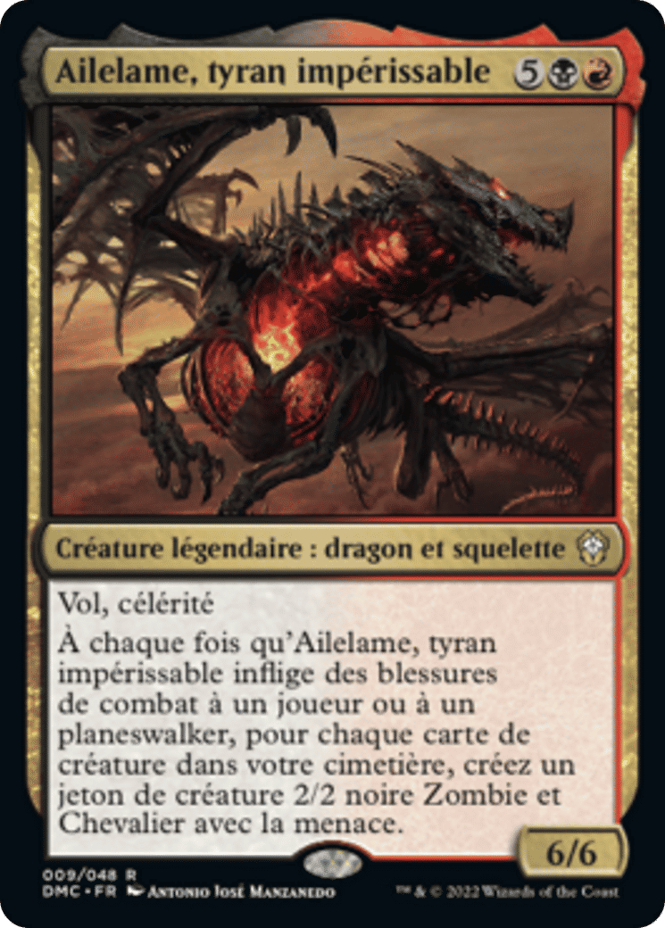 Ailelame, tyran impérissable — Dominaria United Commander — Magic: The Gathering