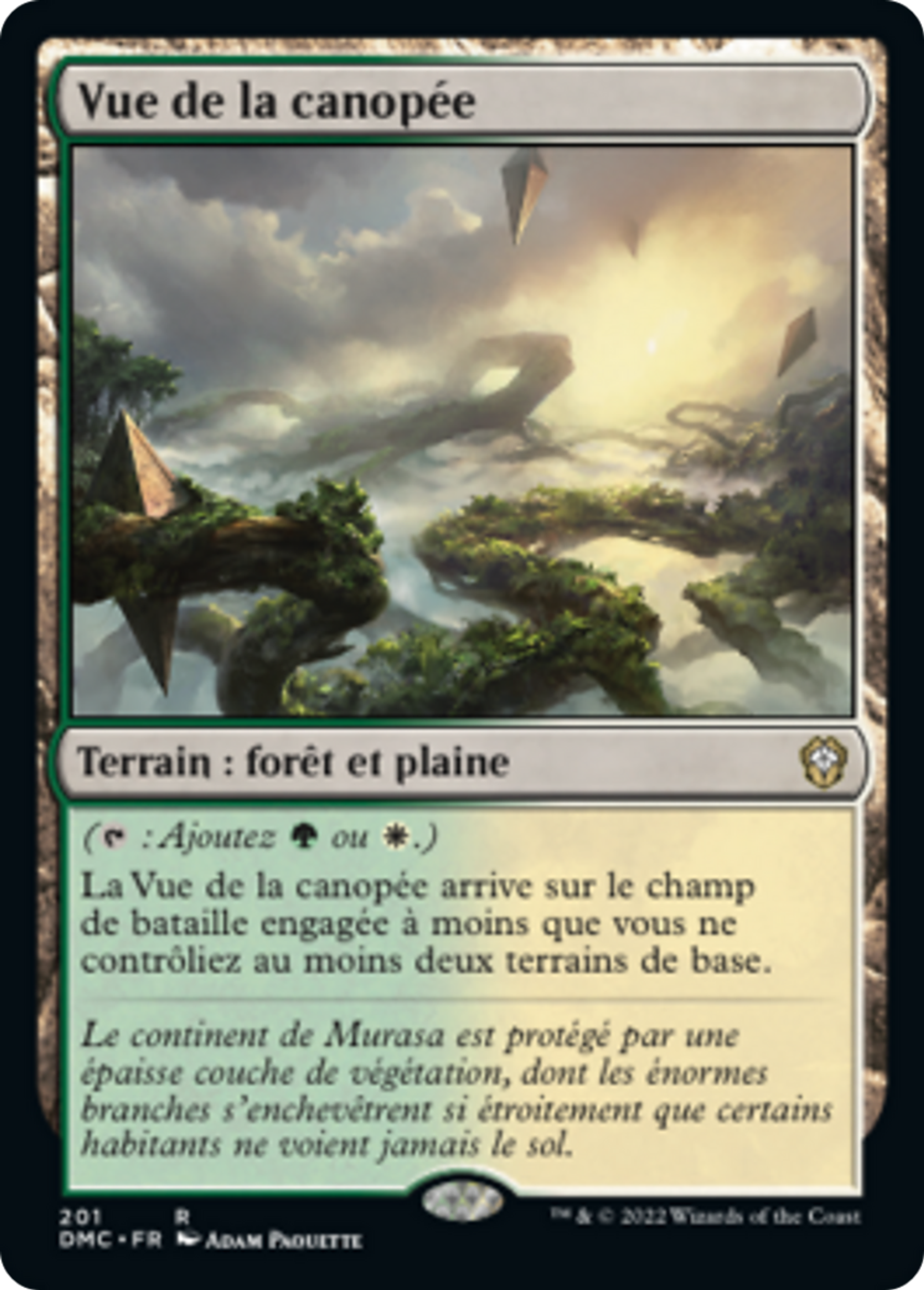 Vue de la canopée — Dominaria United Commander — Magic: The Gathering