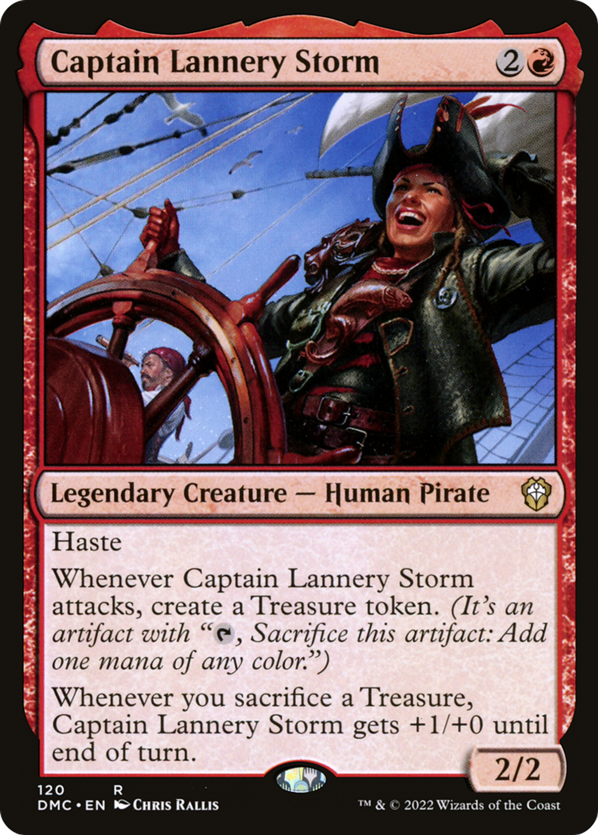 Captain Lannery Storm — Dominaria United Commander — Magic: The Gathering