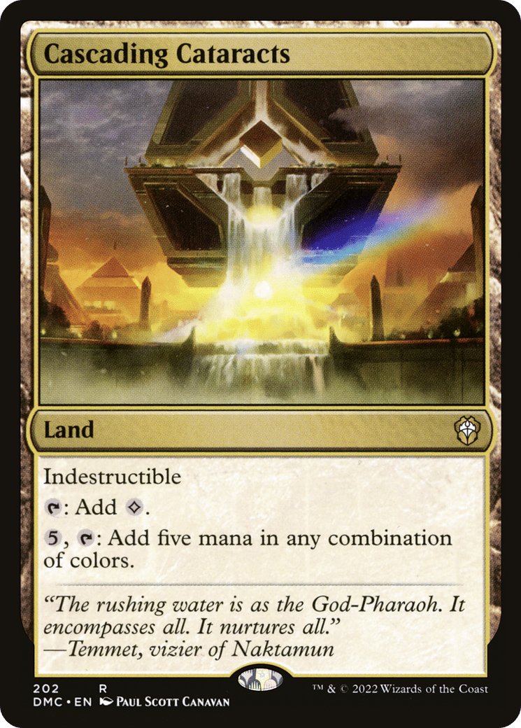 Cascading Cataracts — Dominaria United Commander — Magic: The Gathering