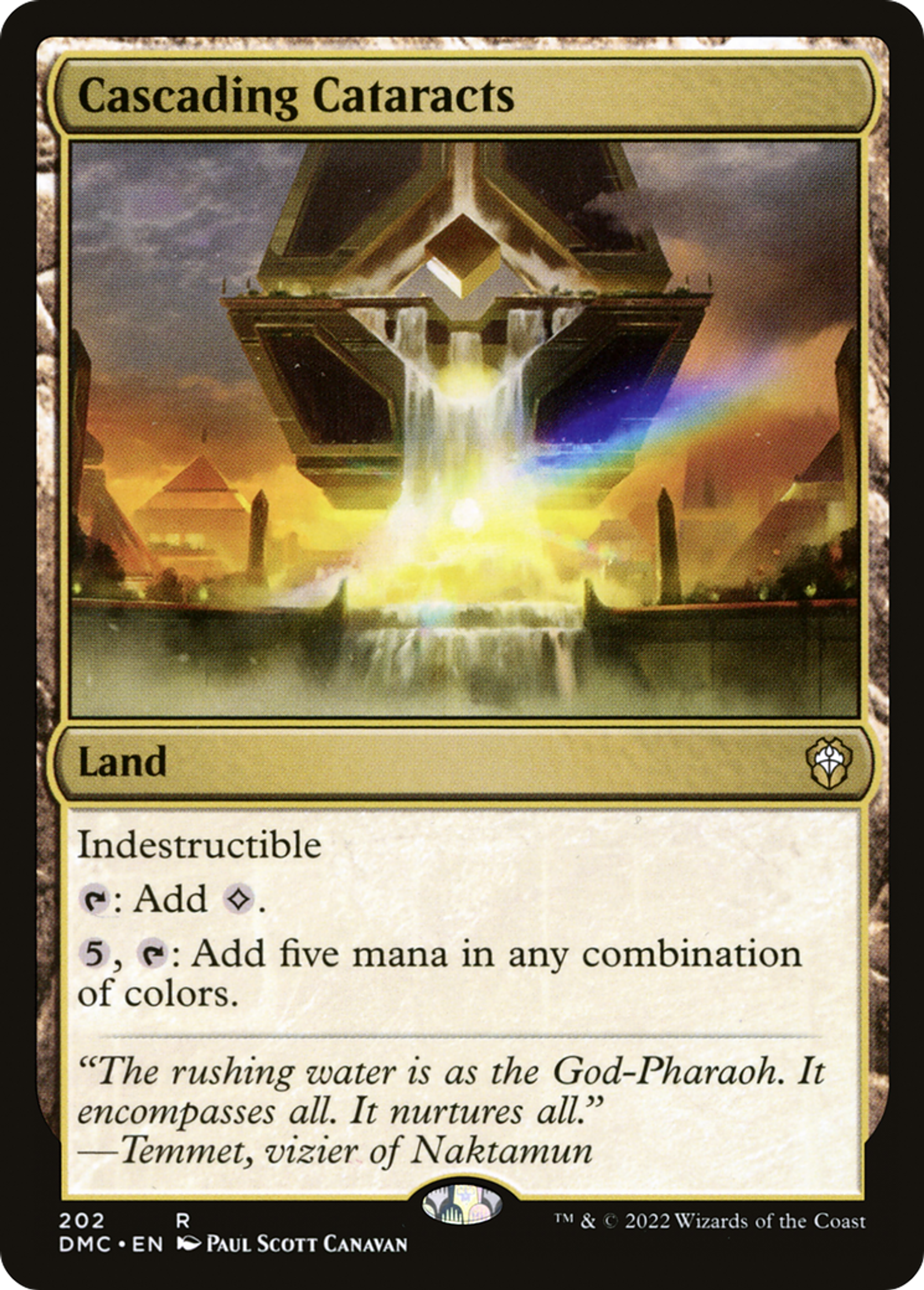 Cascading Cataracts — Dominaria United Commander — Magic: The Gathering