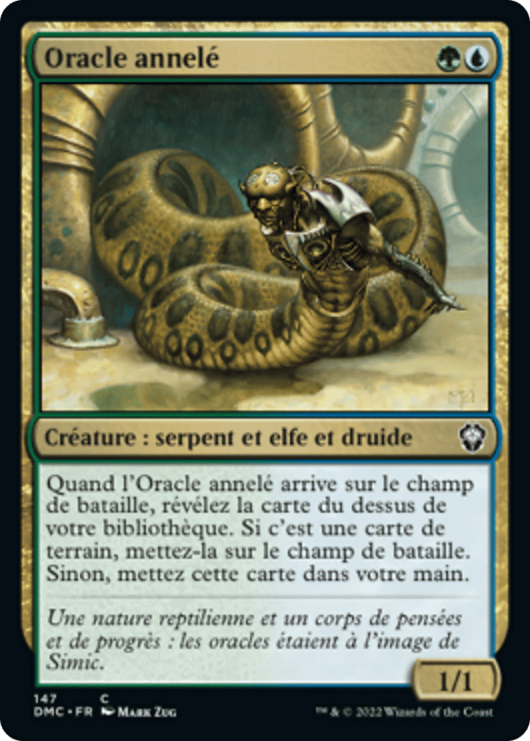 Oracle annelé — Dominaria United Commander — Magic: The Gathering