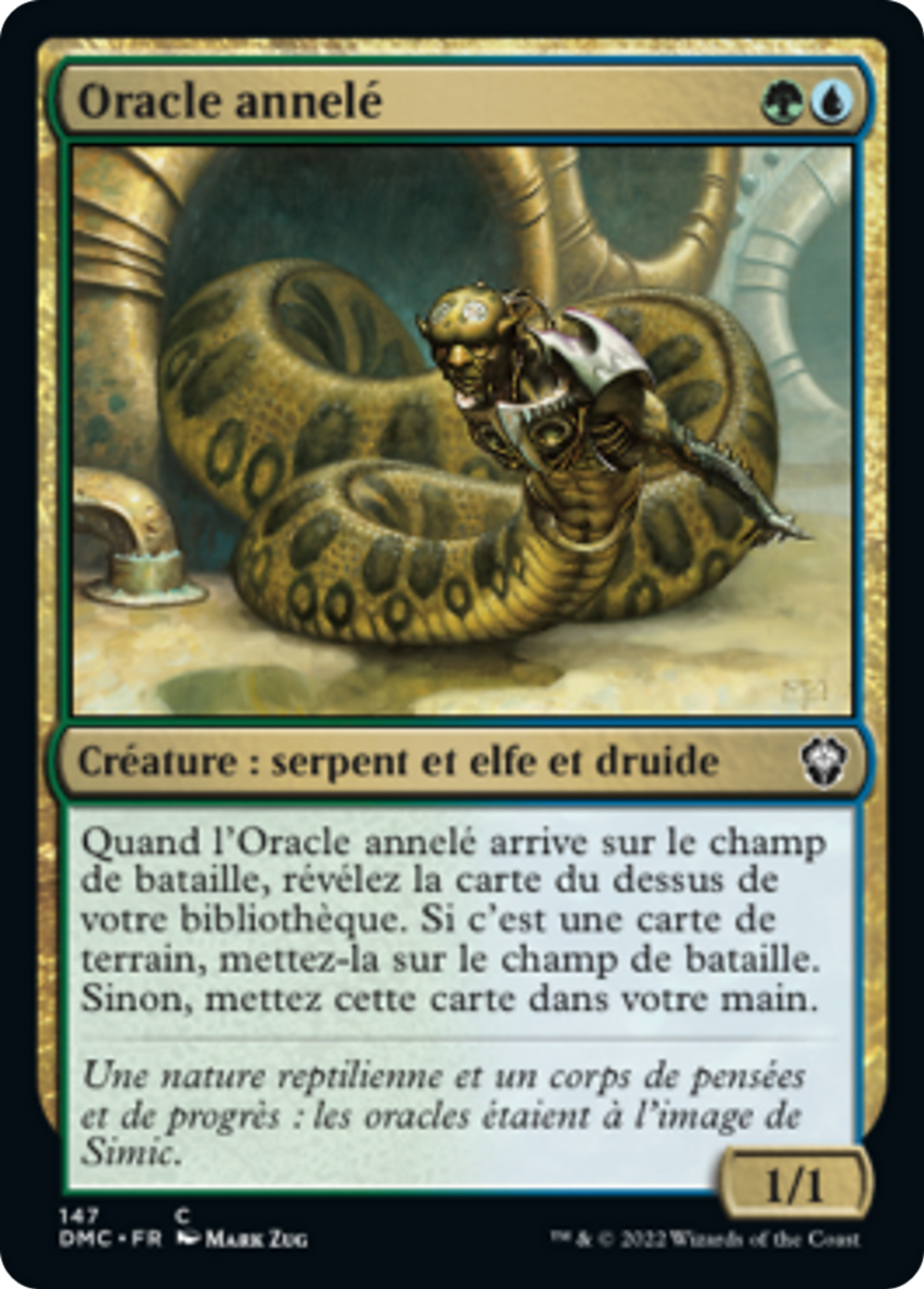 Oracle annelé — Dominaria United Commander — Magic: The Gathering