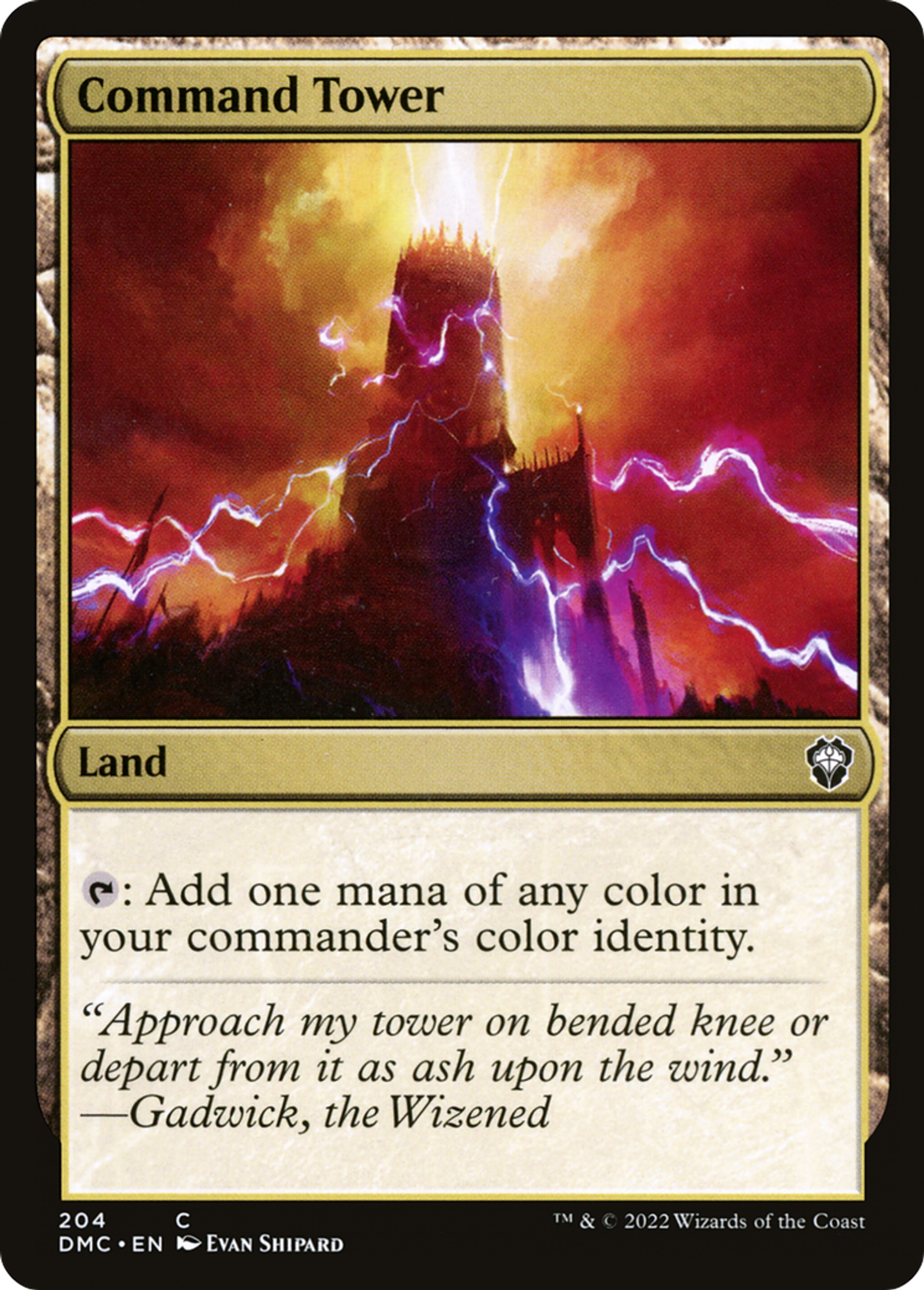 Command Tower — Dominaria United Commander — Magic: The Gathering