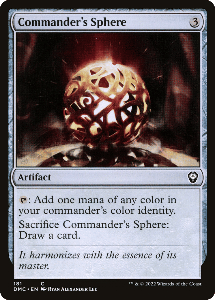 Commander's Sphere — Dominaria United Commander — Magic: The Gathering