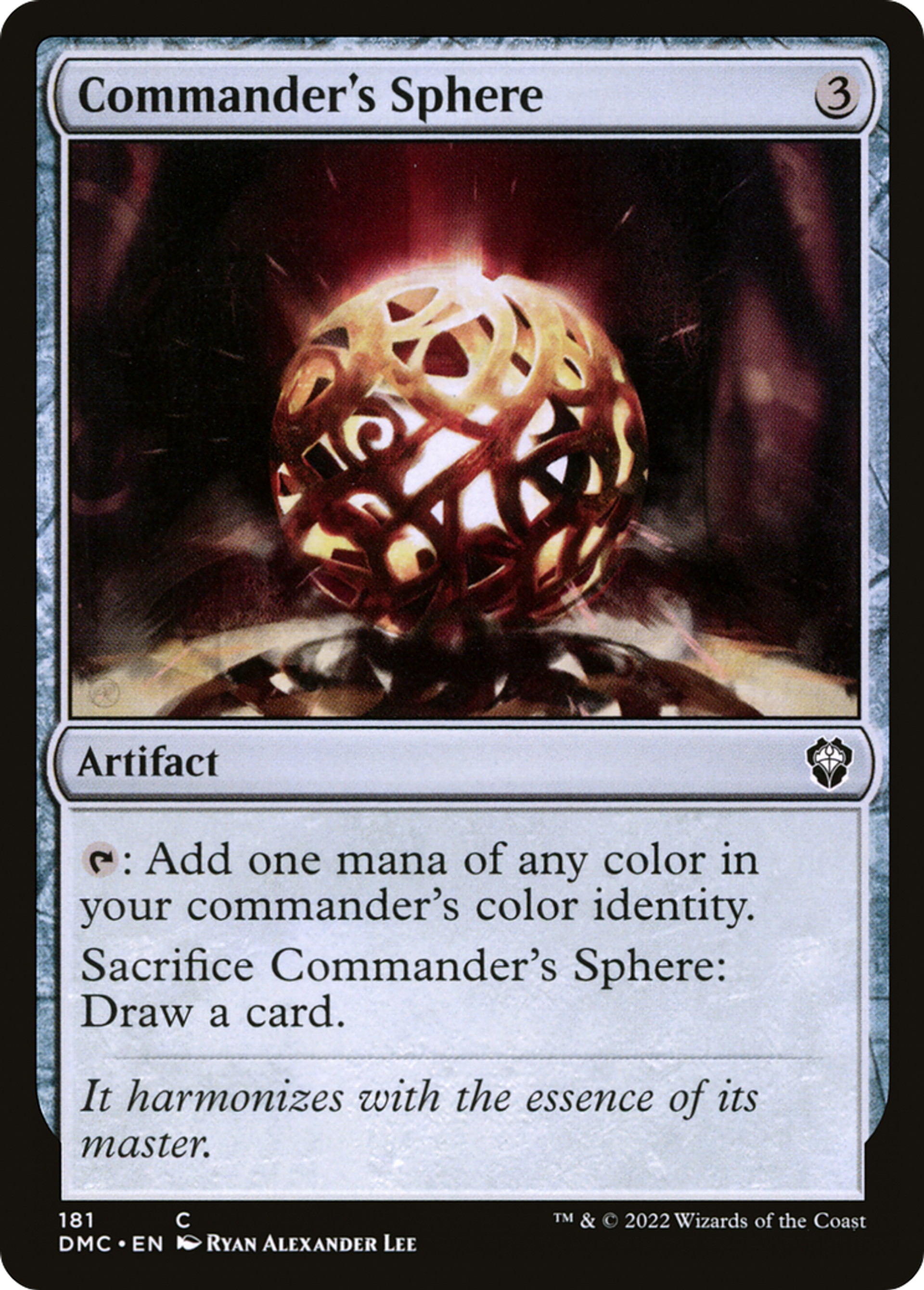 Commander's Sphere — Dominaria United Commander — Magic: The Gathering